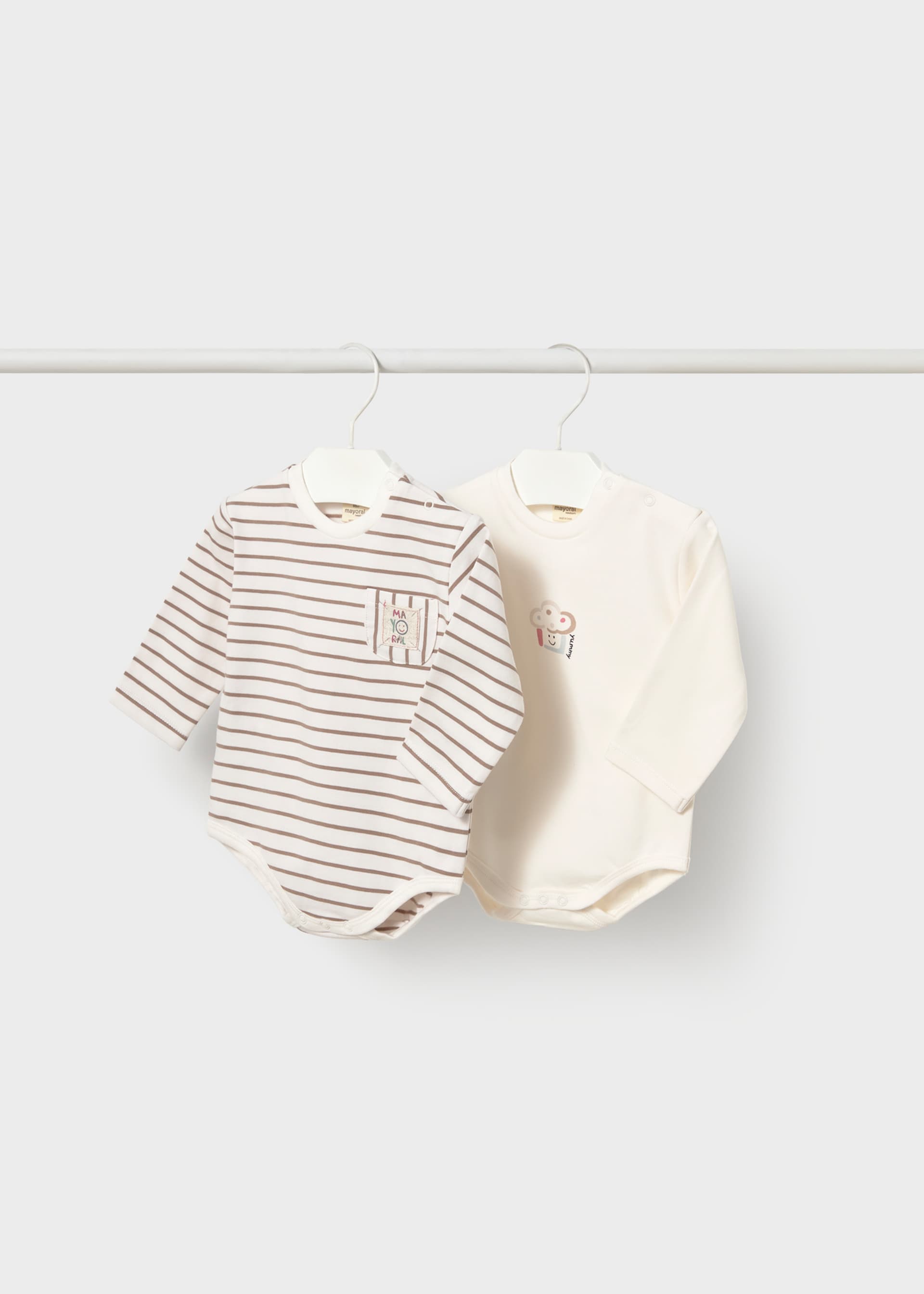 Unisex Newborn 2-Pack Bodysuits