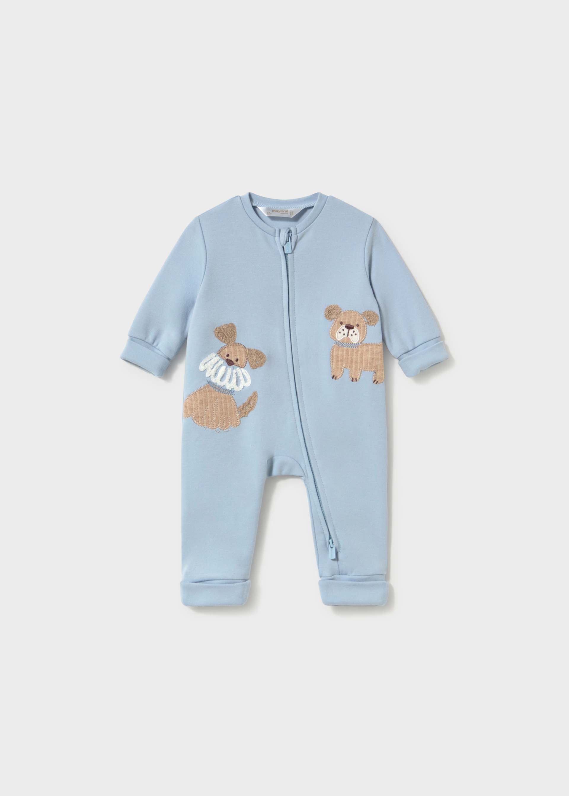 Pigiama ricamato neonato
