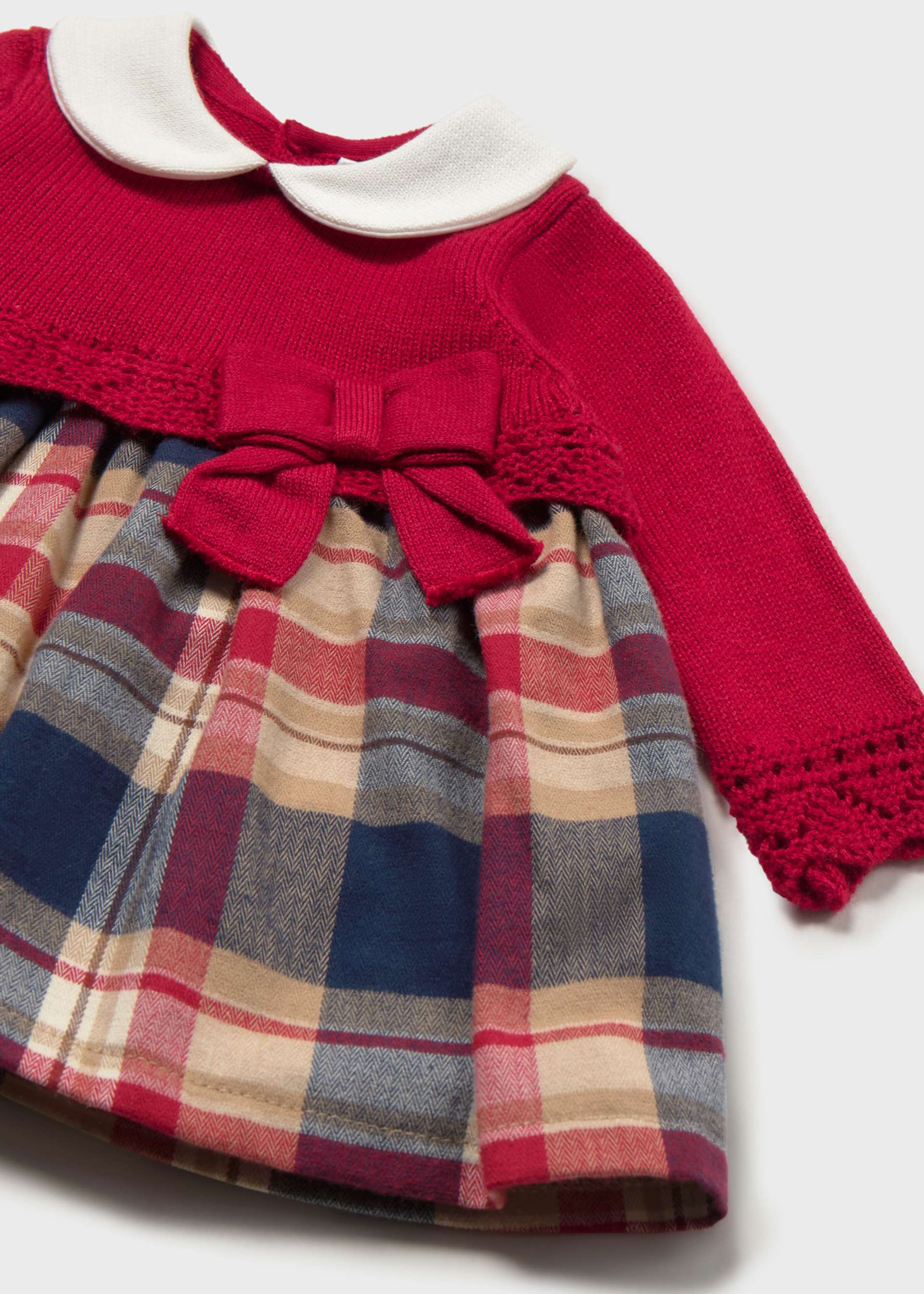 Newborn Tricot Combo Dress