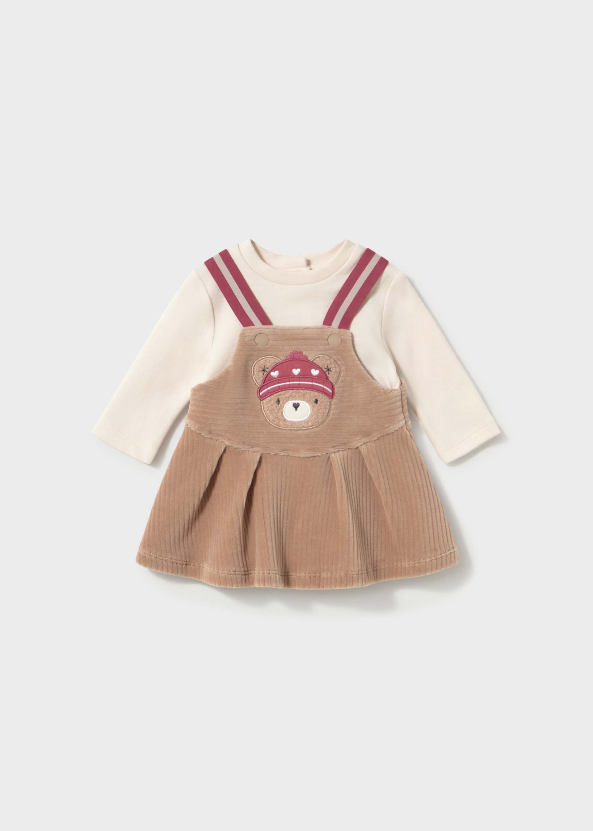 Vestito apagliaccetto neonata