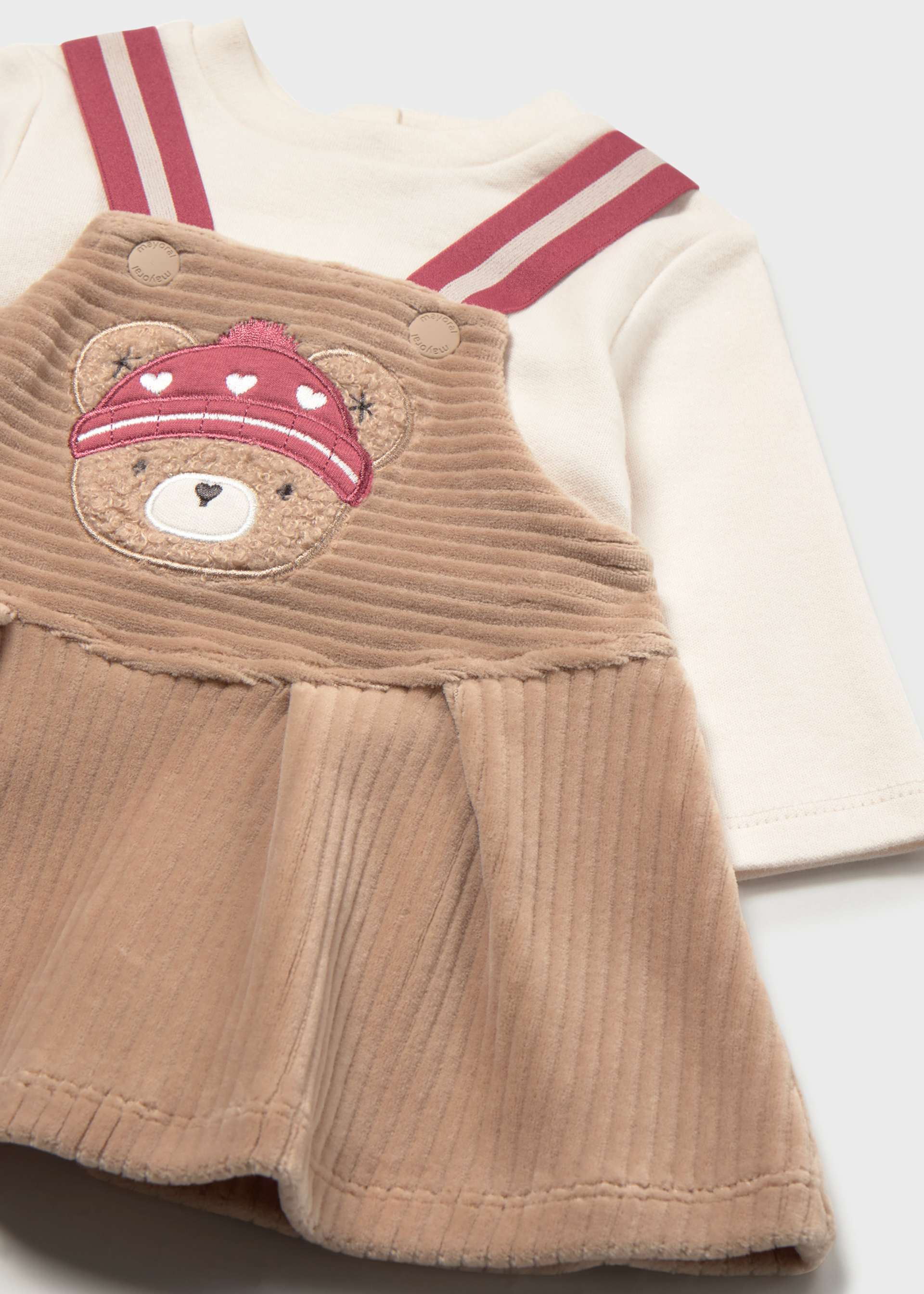 Vestito apagliaccetto neonata