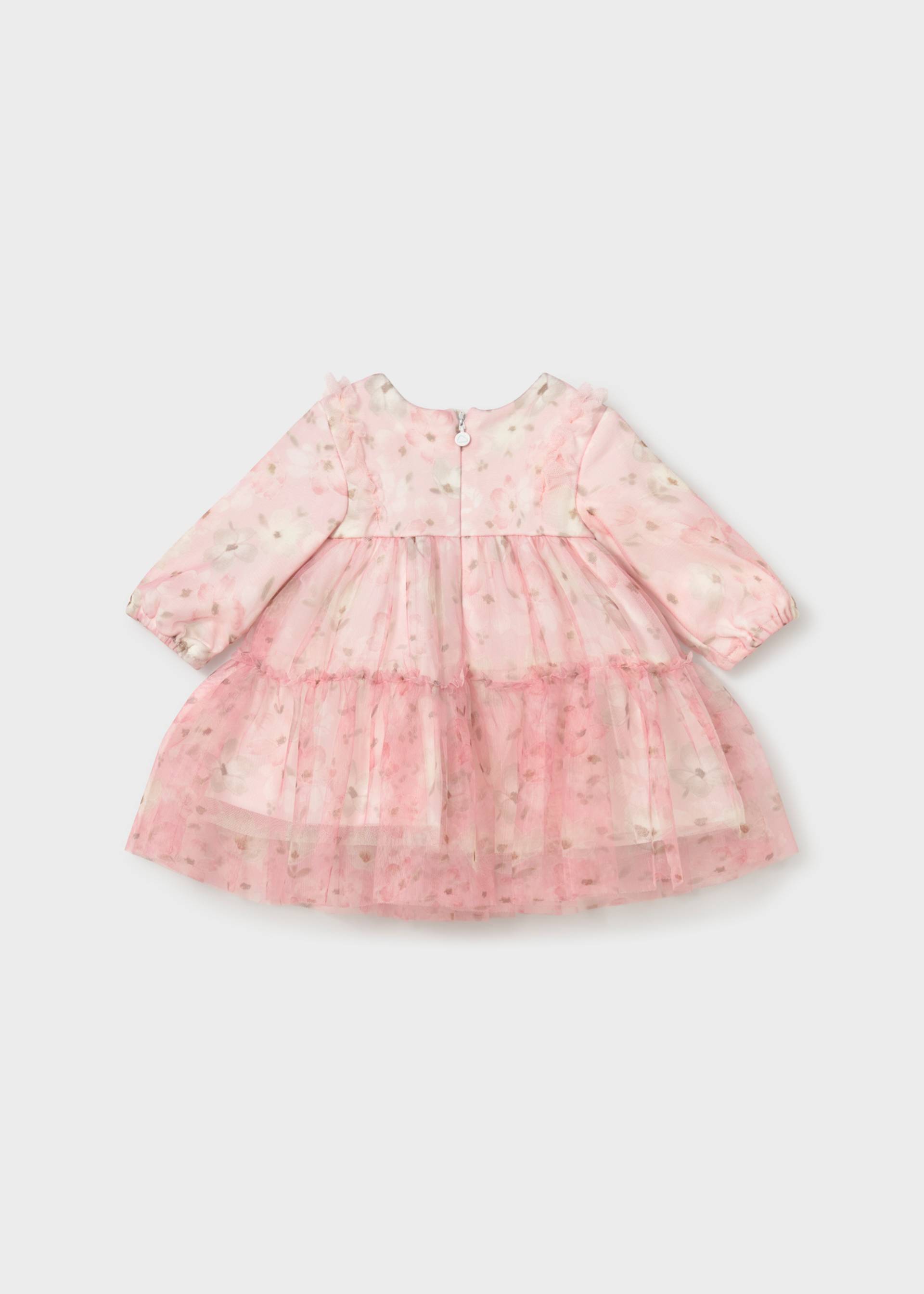 Tüllkleid gemustert Neugeborene Mädchen