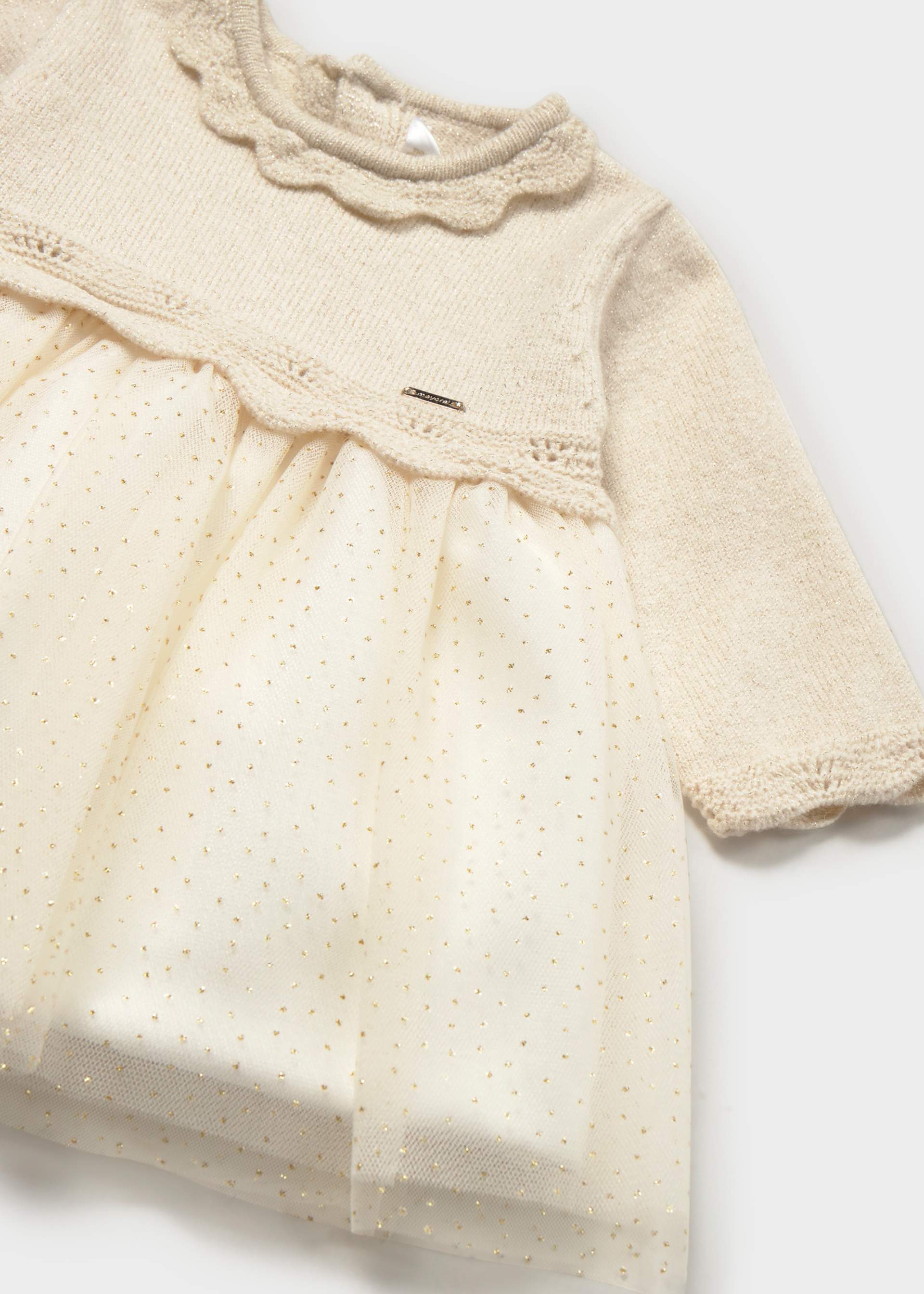 Robe en tulle nouveau-né