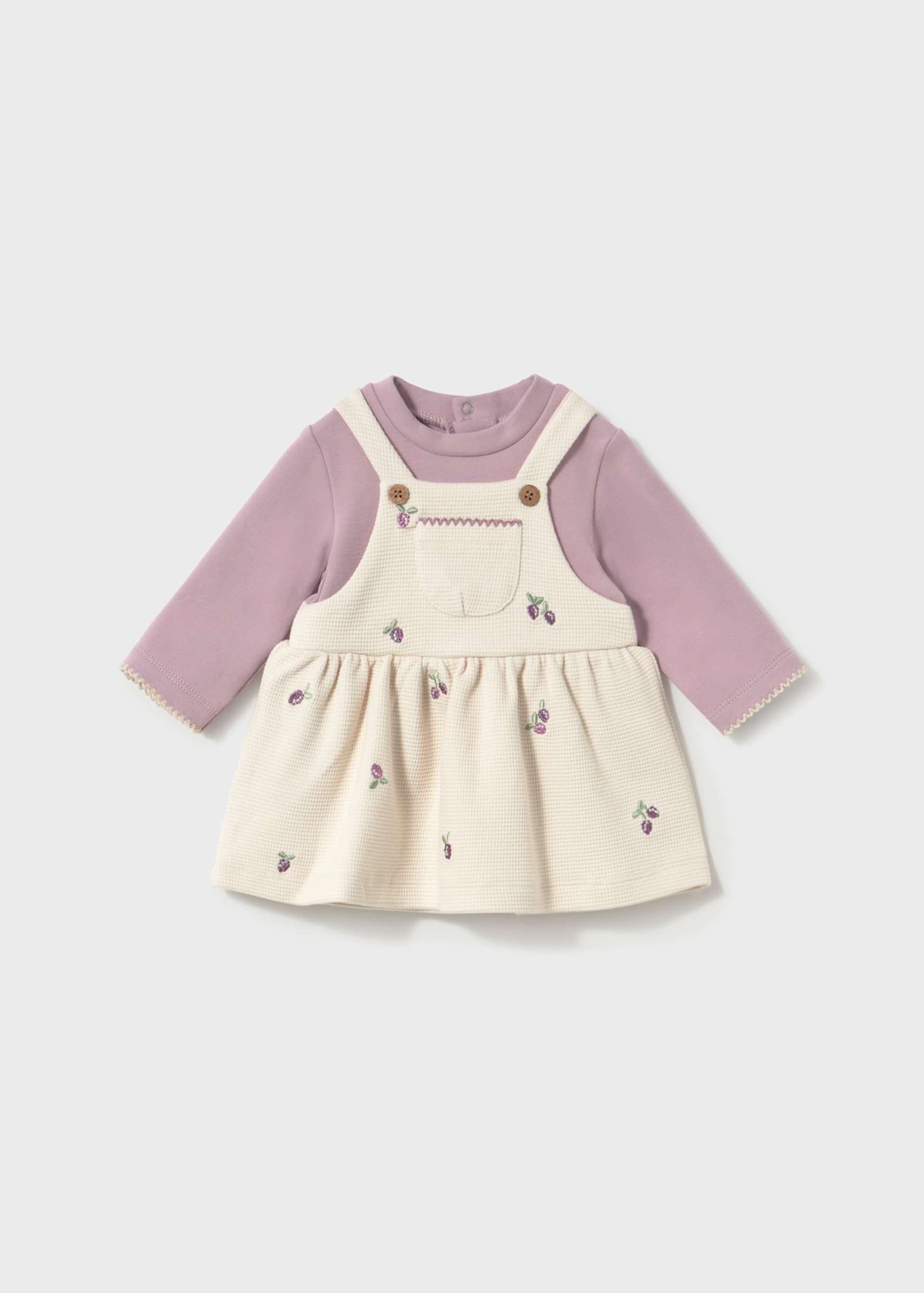 Vestido pelele recién nacida