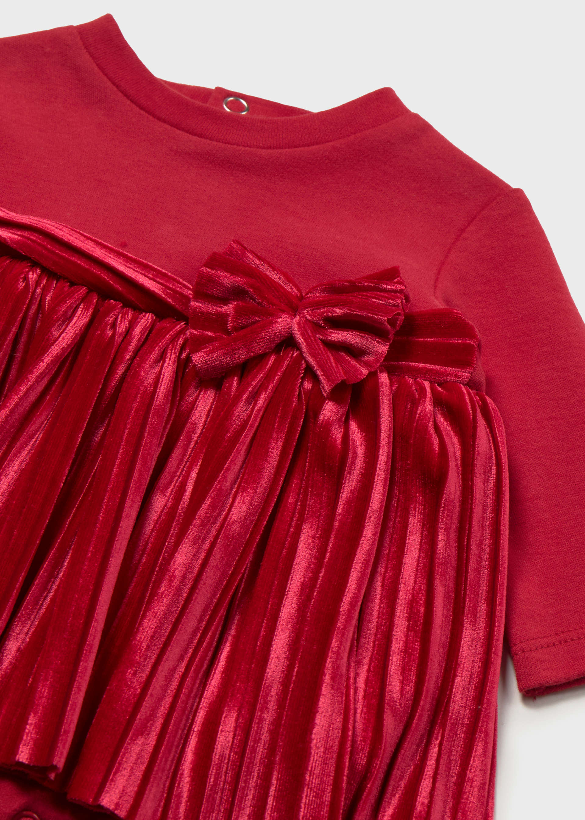 Vestido moño recién nacida