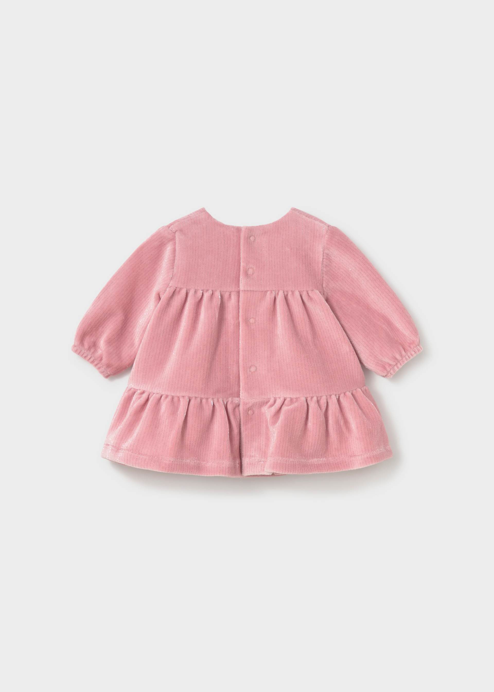 Robe en velours côtelé nouveau-né