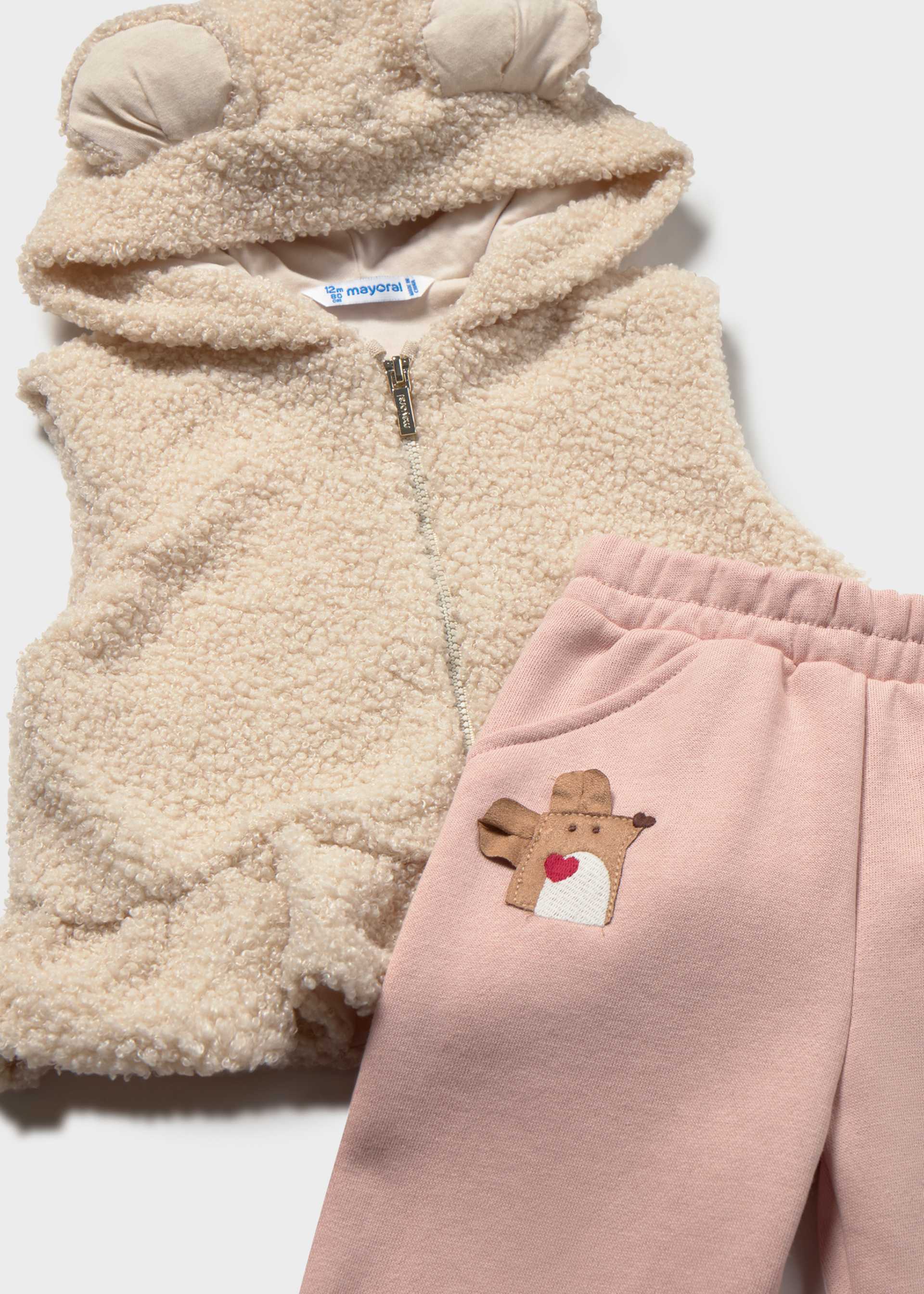 Survêtement avec gilet bébé