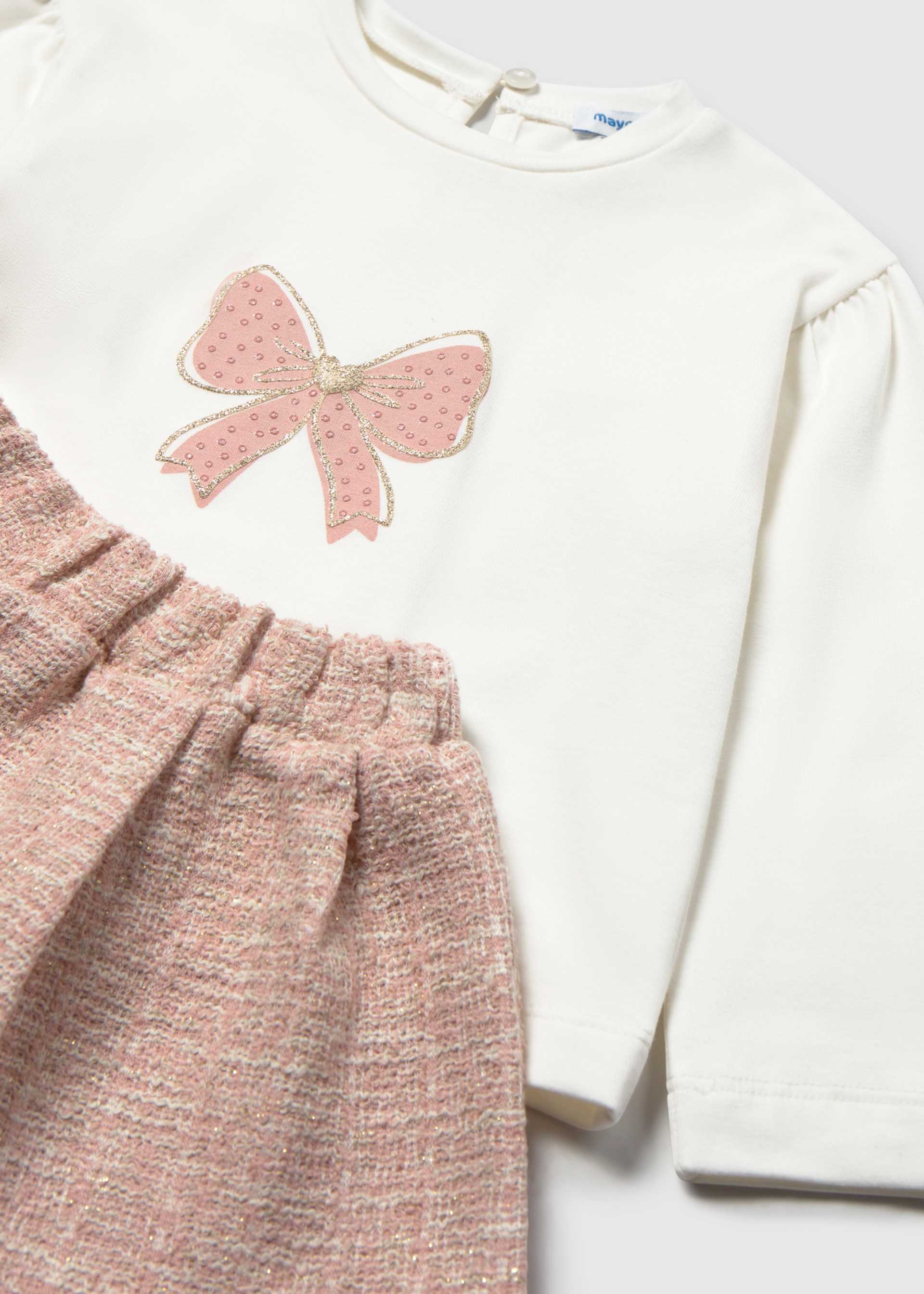 Conjunto 3 piezas lazo bebé