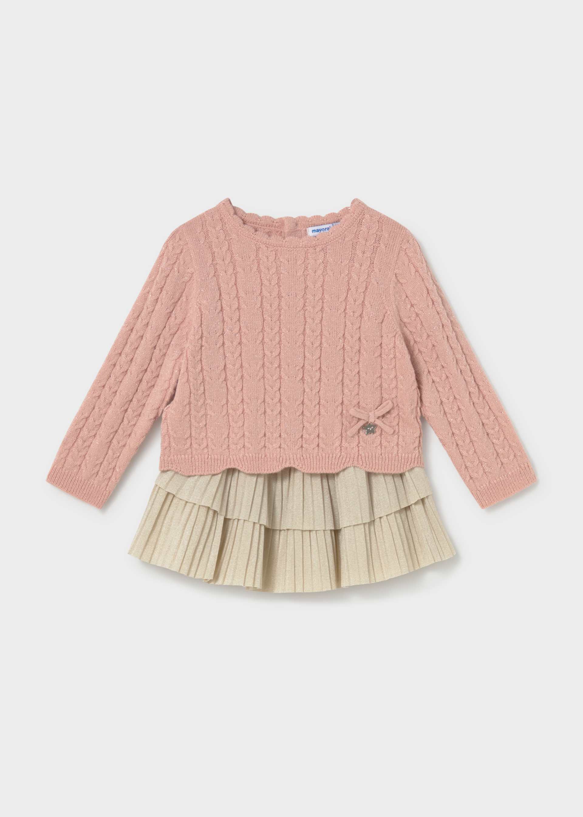Baby ruffle skirt and jumper set
