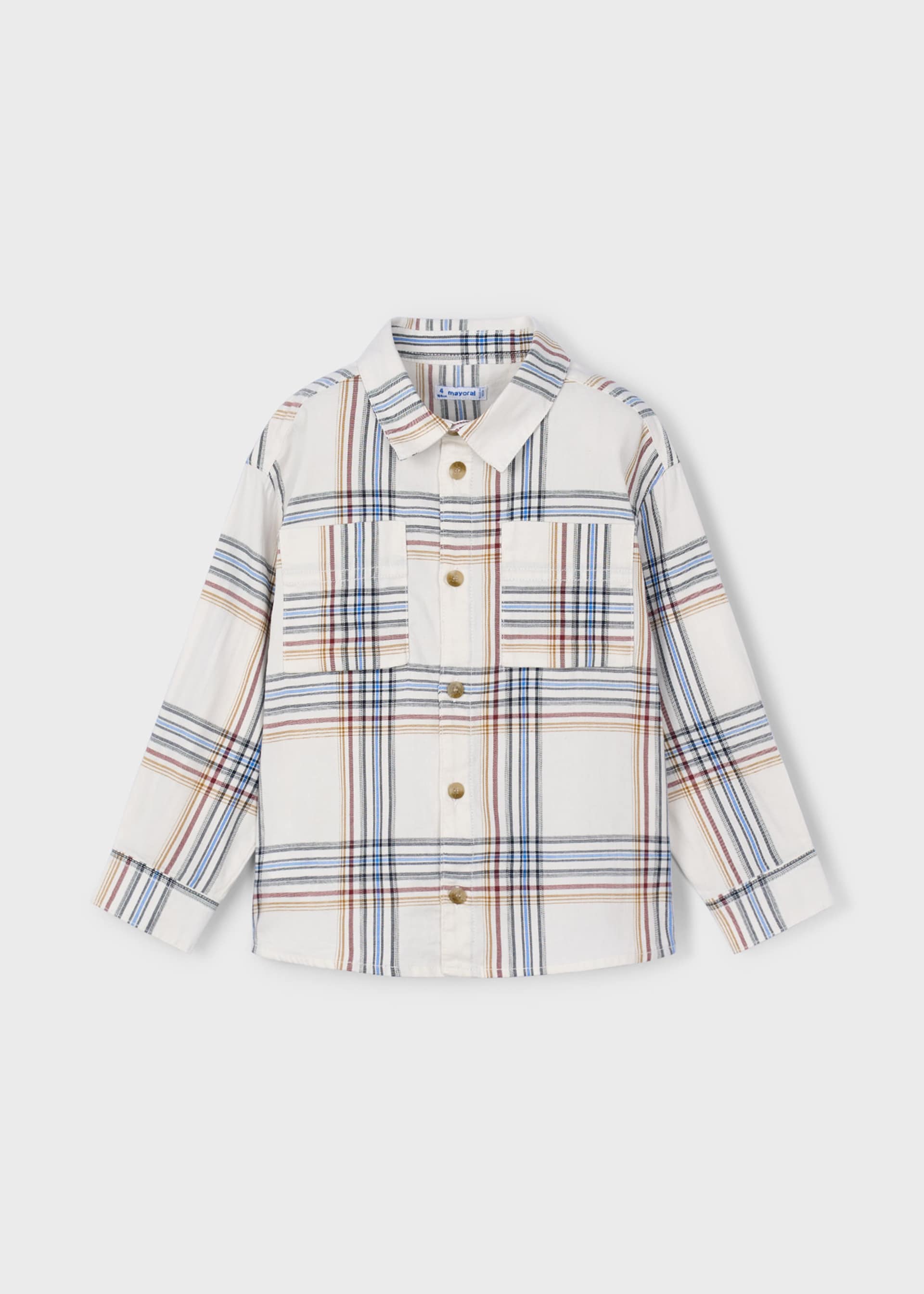 Chemise à carreaux garçon