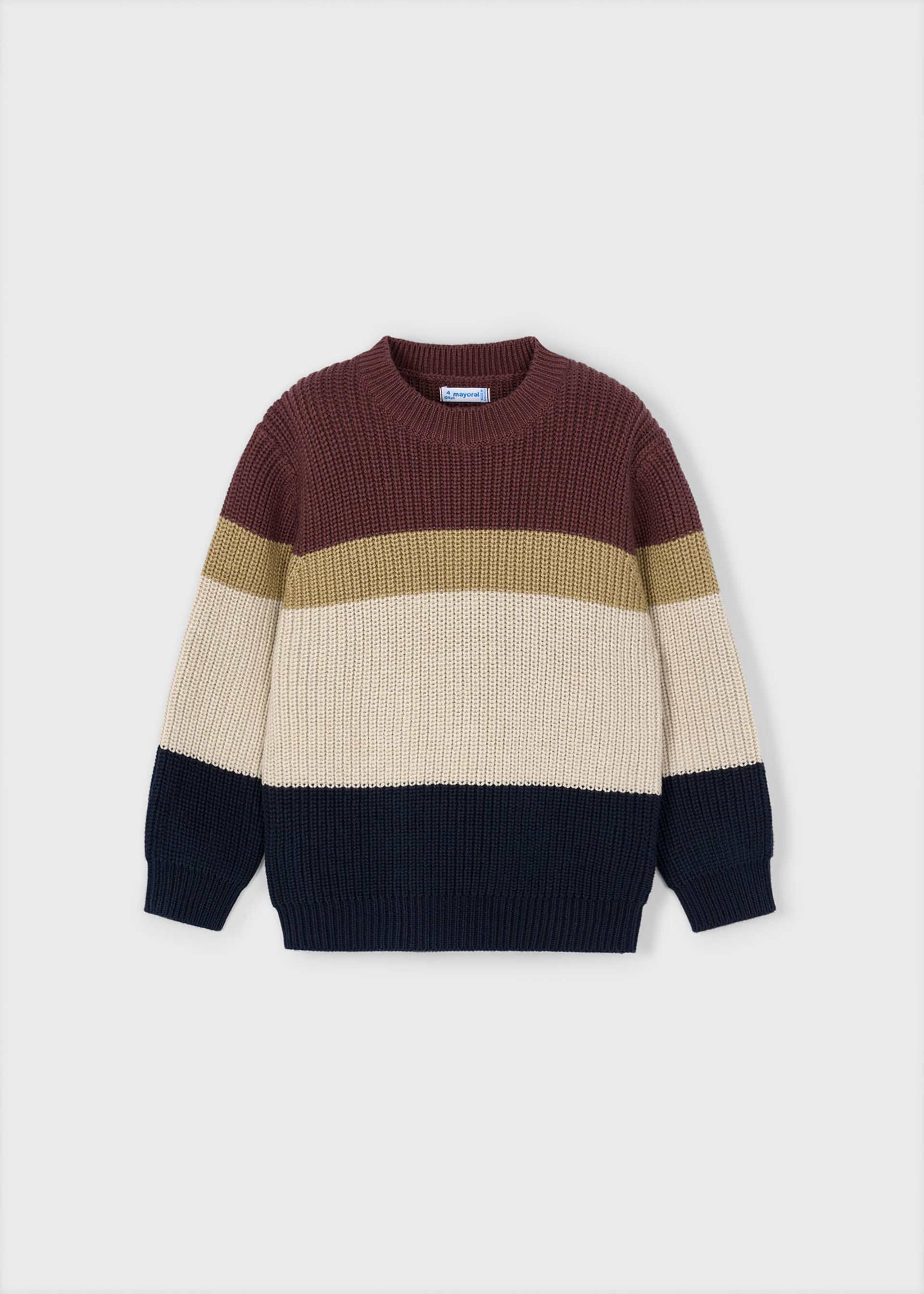 Sweter pasy dla chłopca