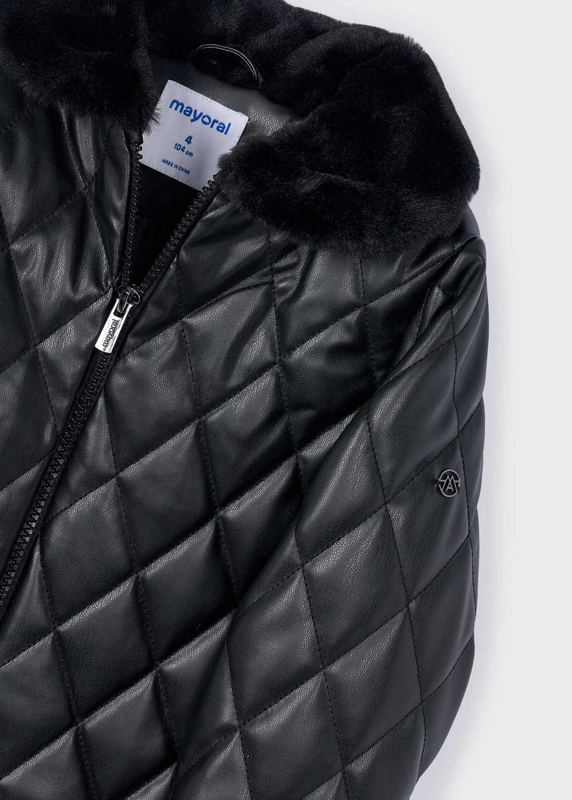 Girls quilted coat
