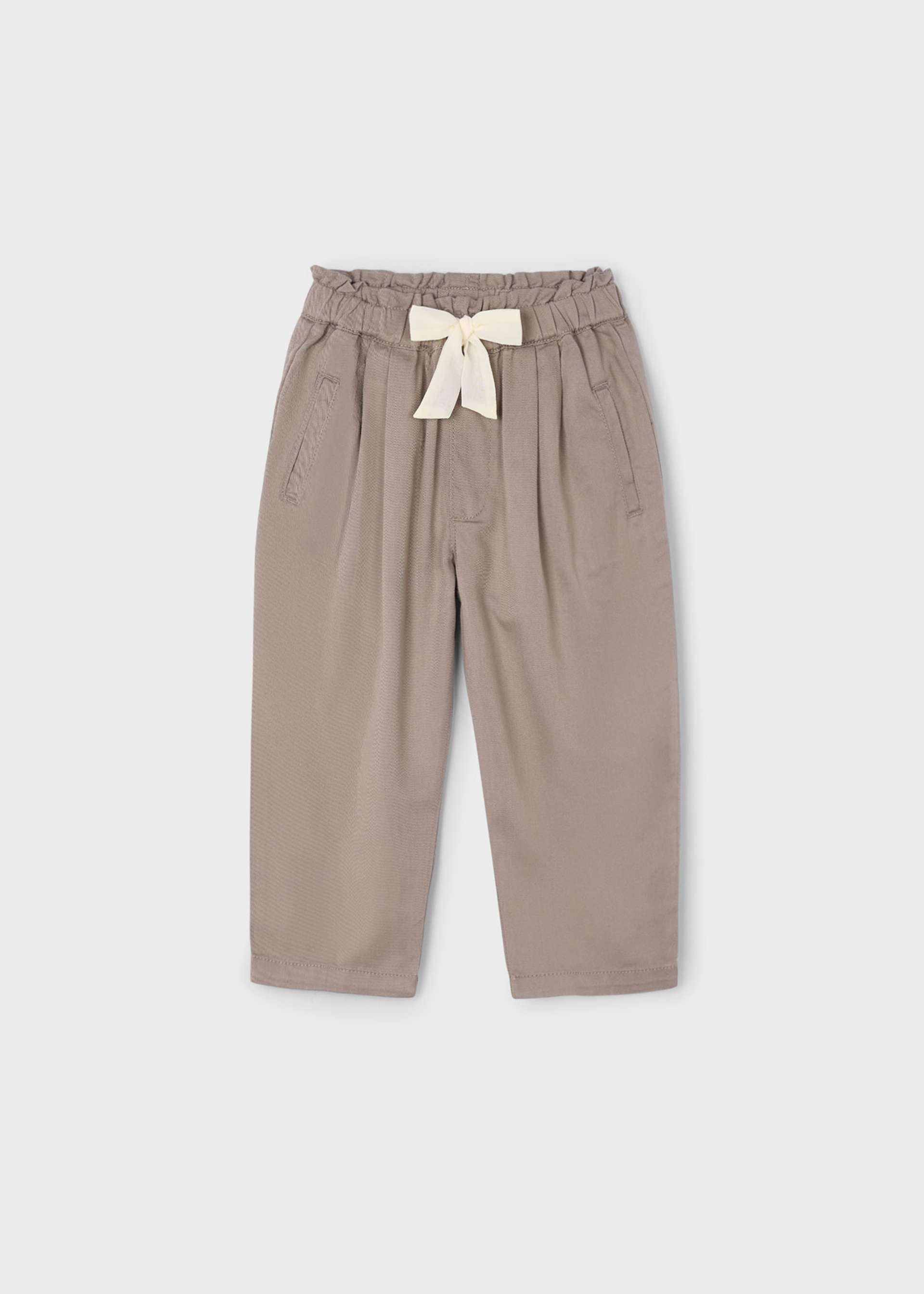 Girls trousers with bow