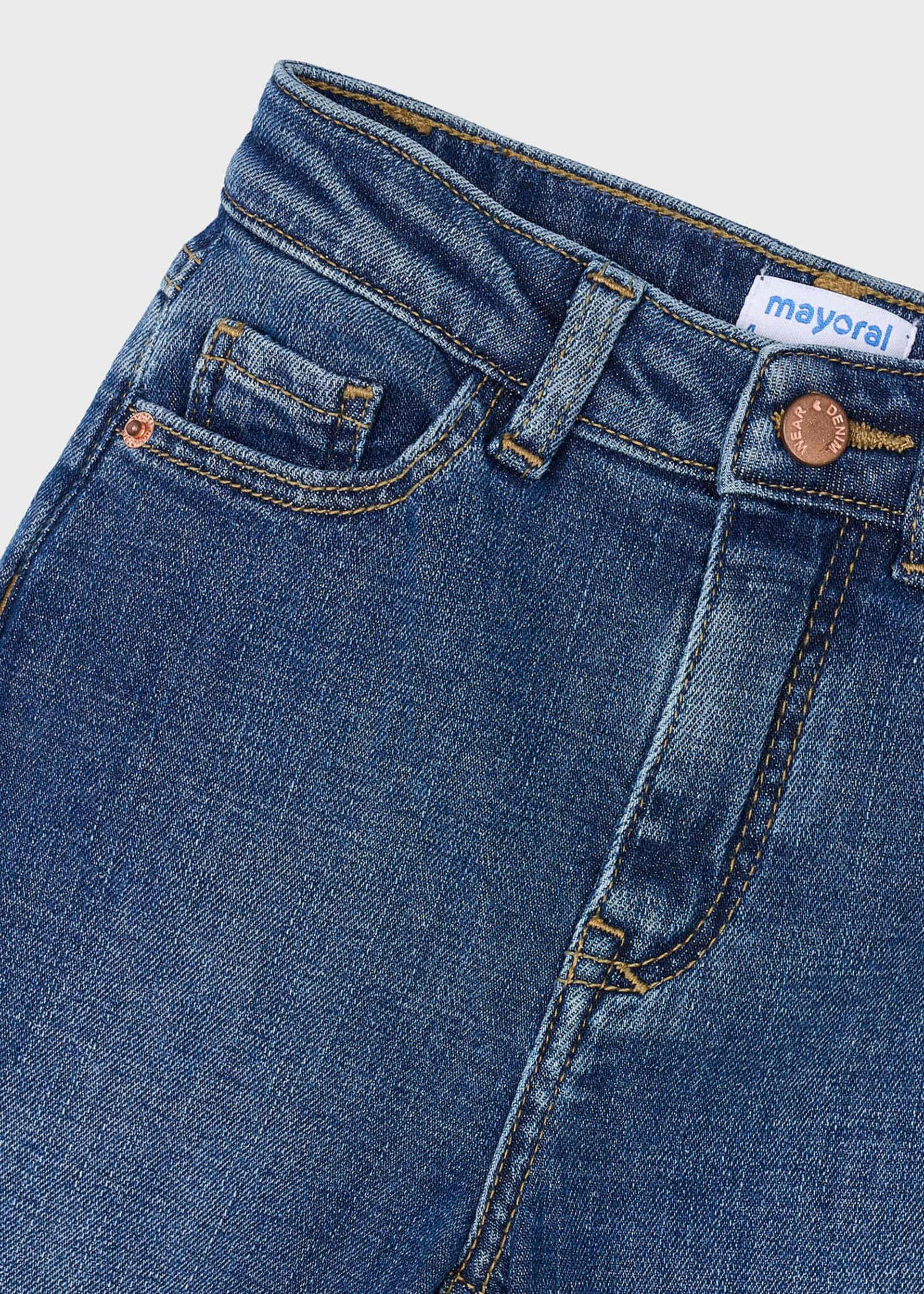 Pantalón de mezclilla básico unisex Pantalón de mezclilla básico unisex