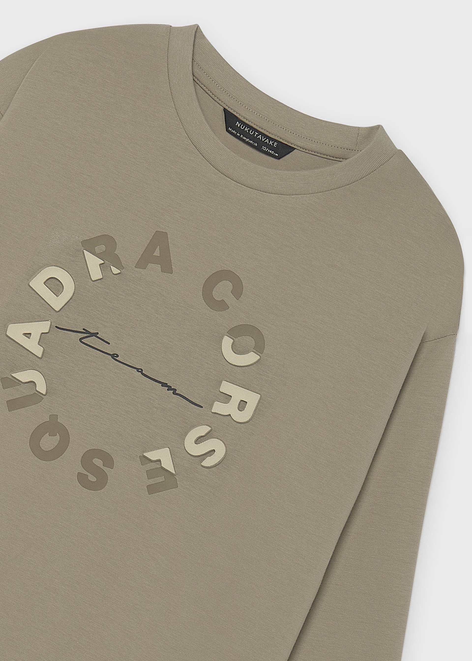 T-shirt embossed garçon