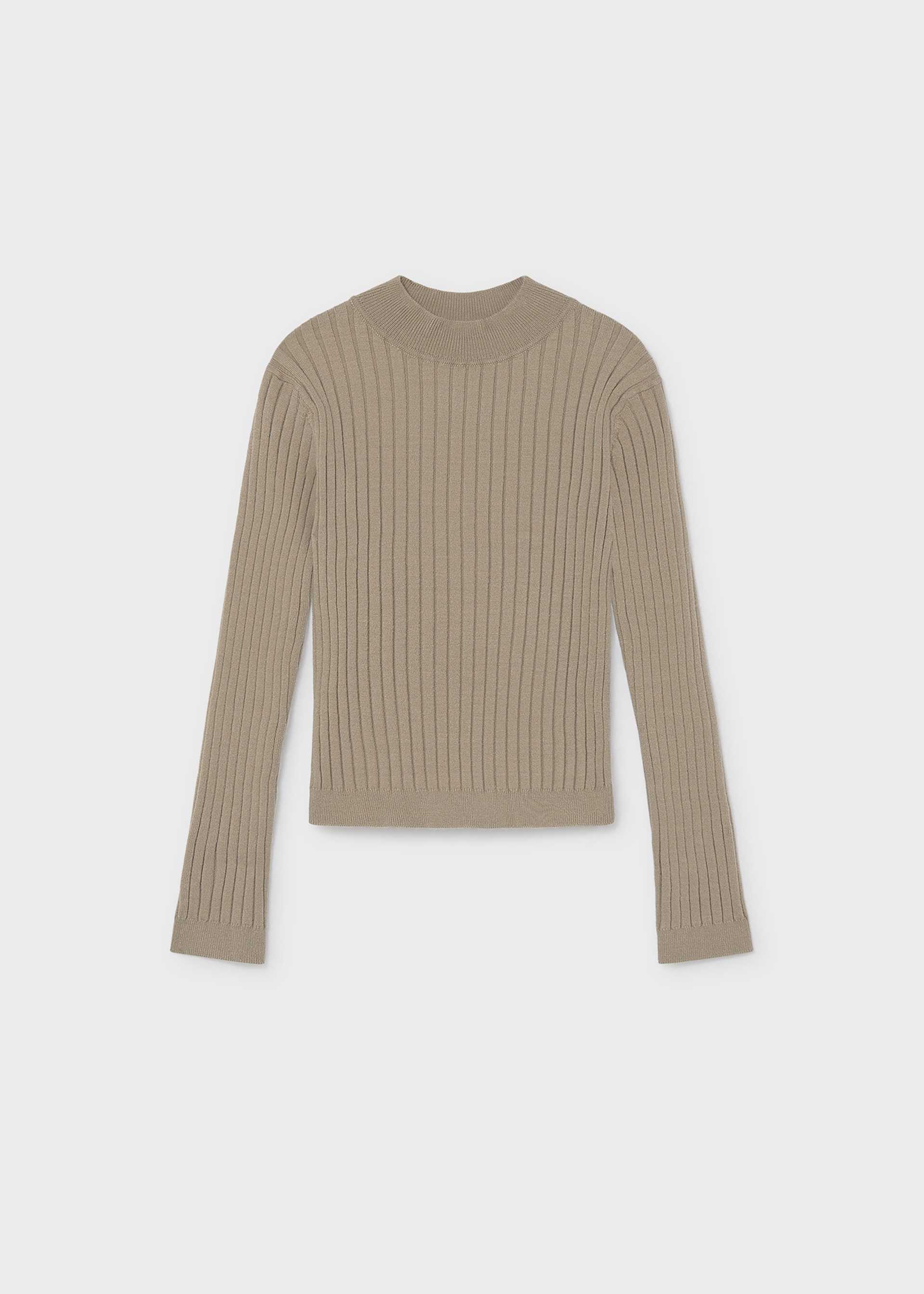 Pulover din tricot fata
