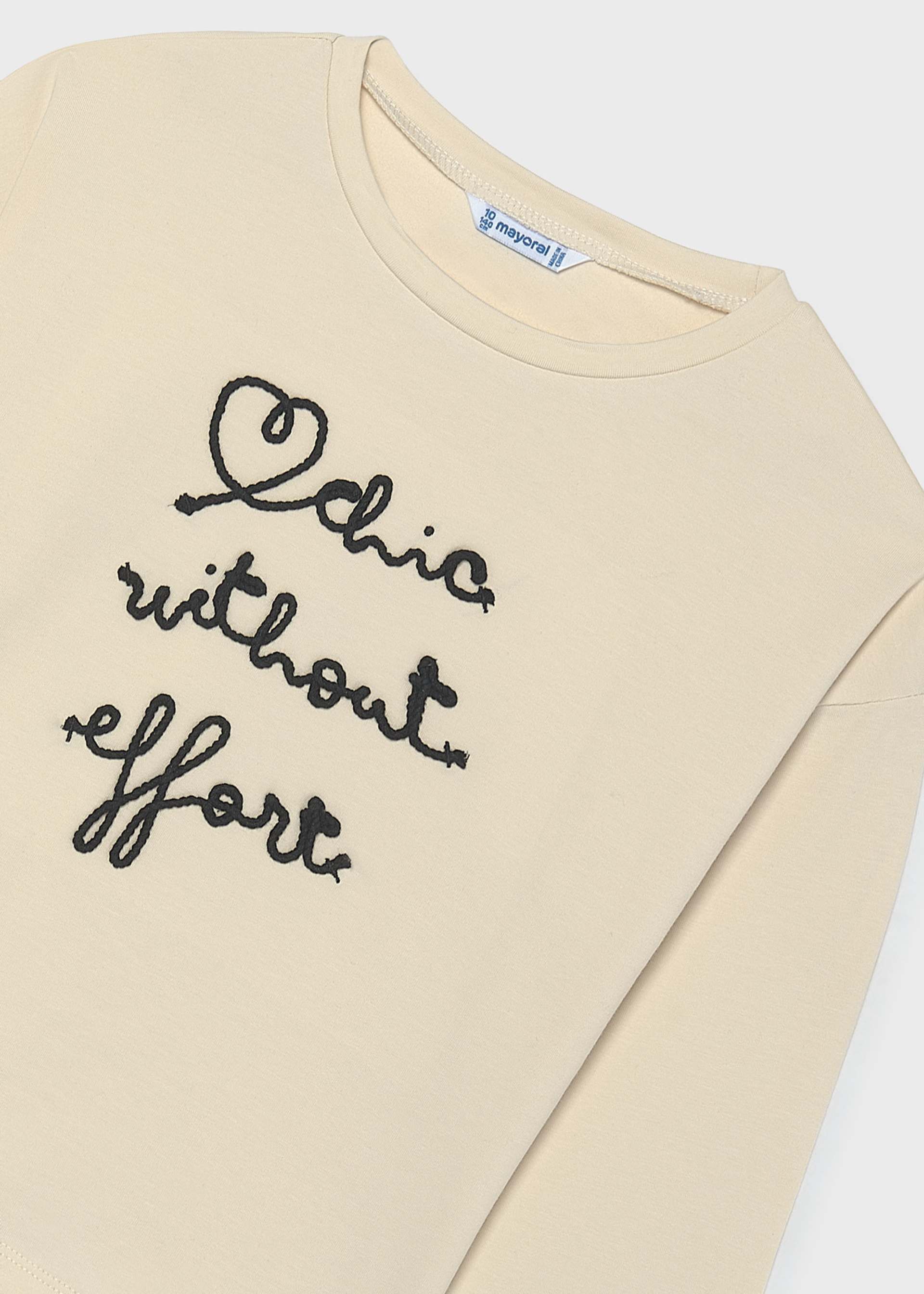 Playera con pañuelo chica
