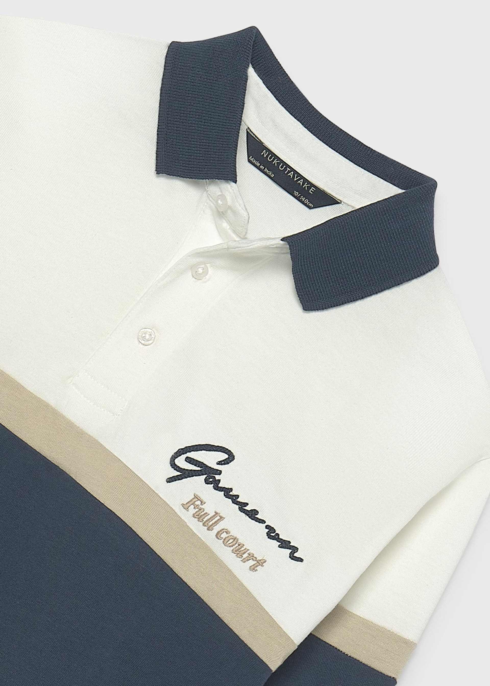 Polo combiné garçon