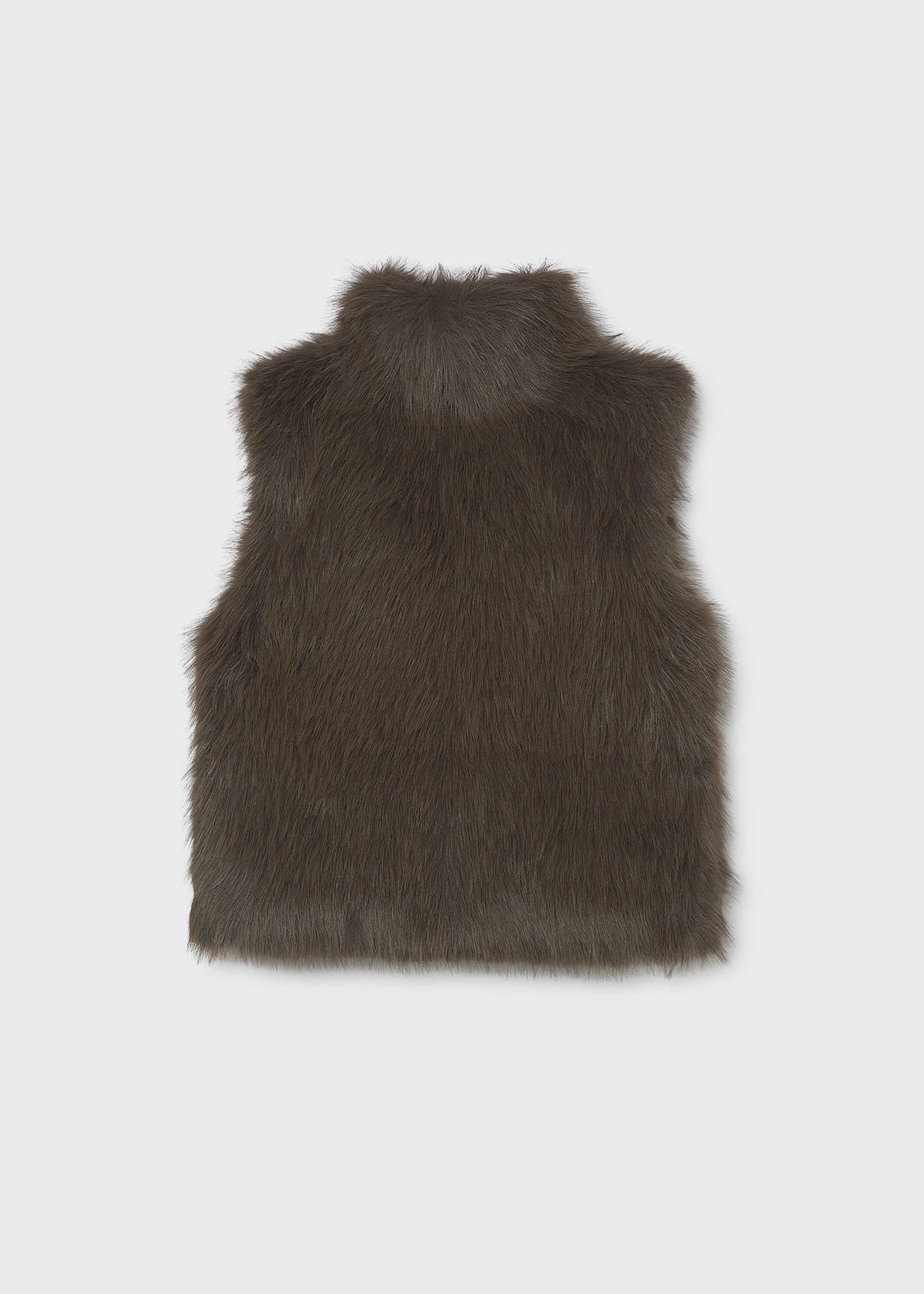 Girl's fur waistcoat