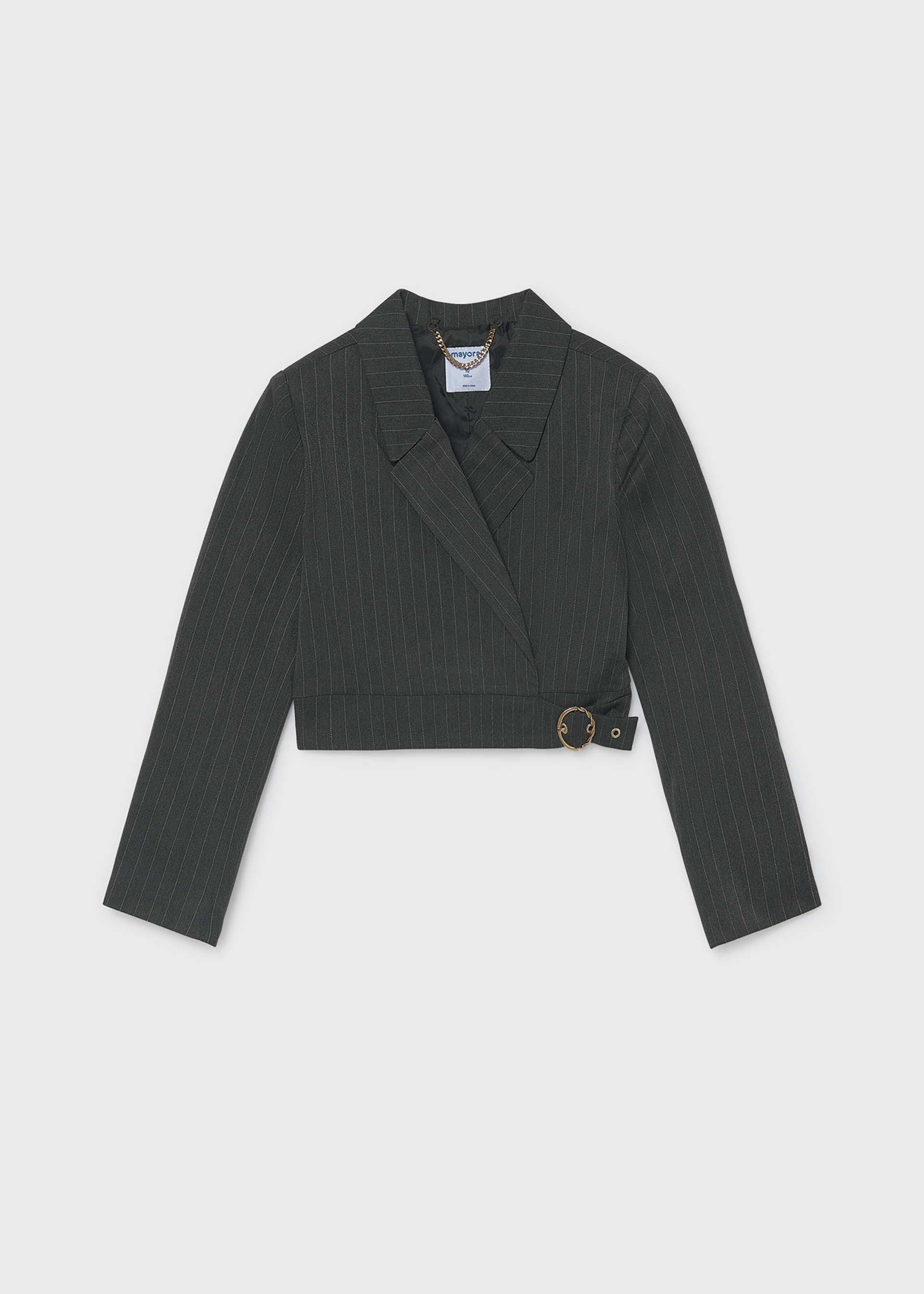 Blazer cropped fille