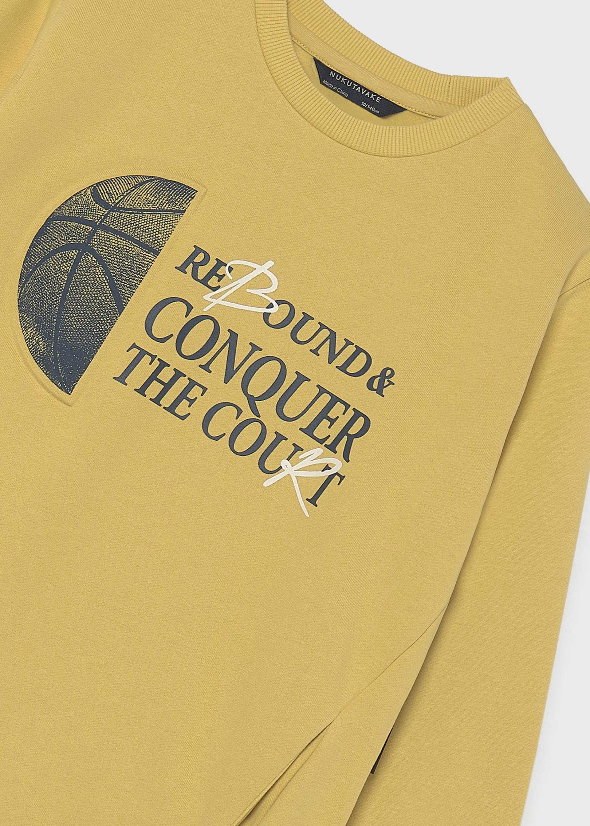 Boy Embossed Sweatshirt
