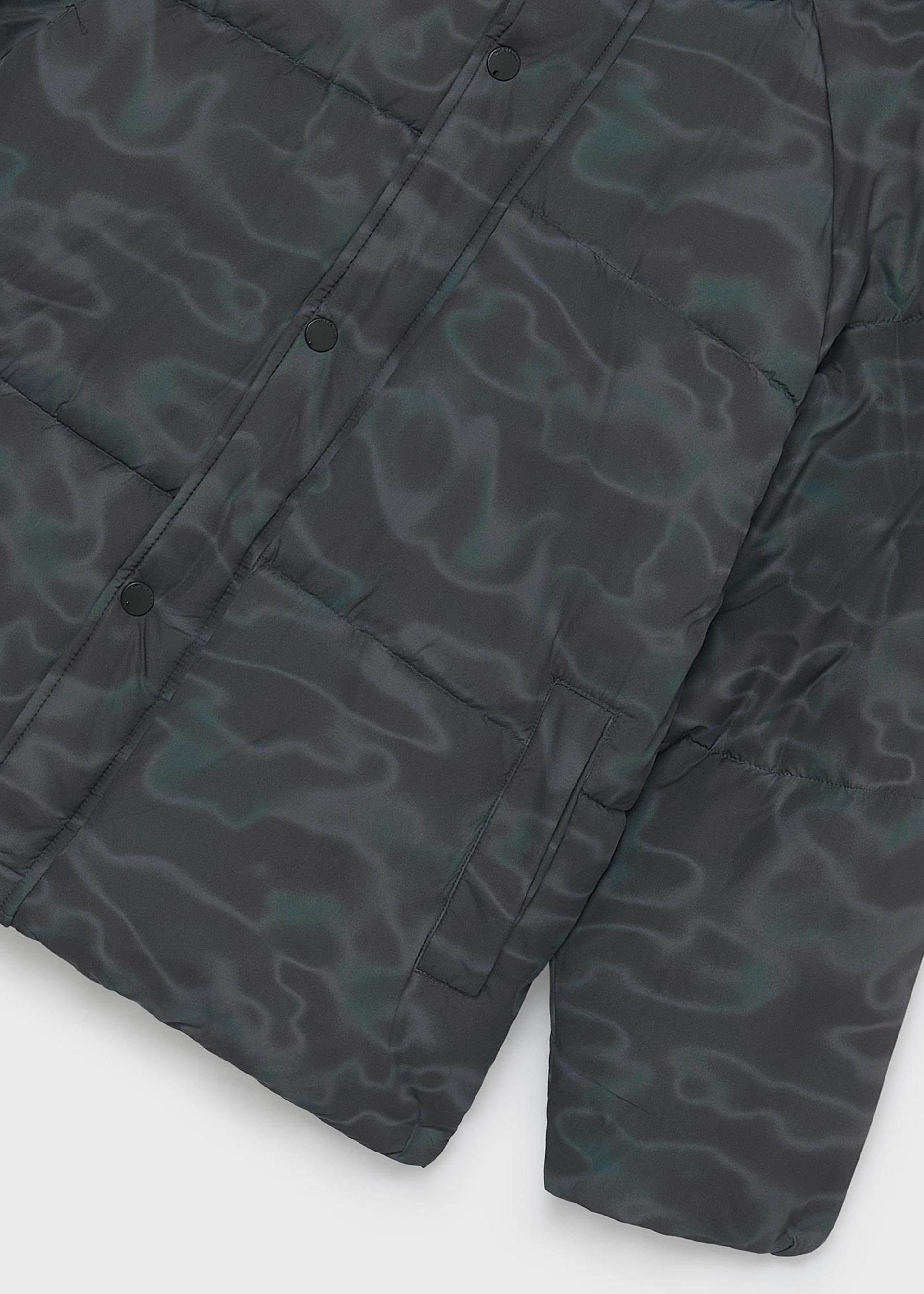 Boys' quilted jacket