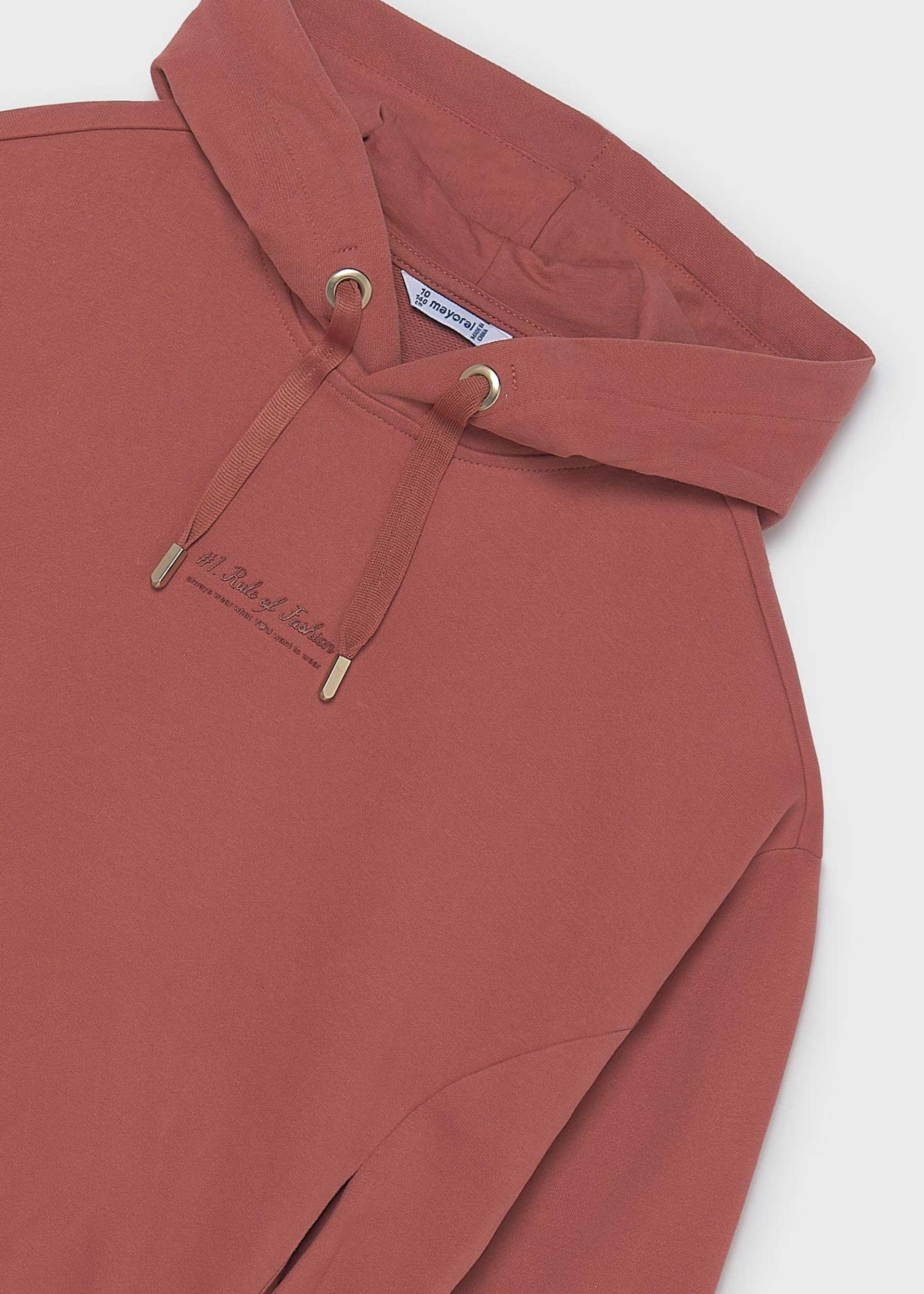 Bluza z kapturem dla dziewczynki