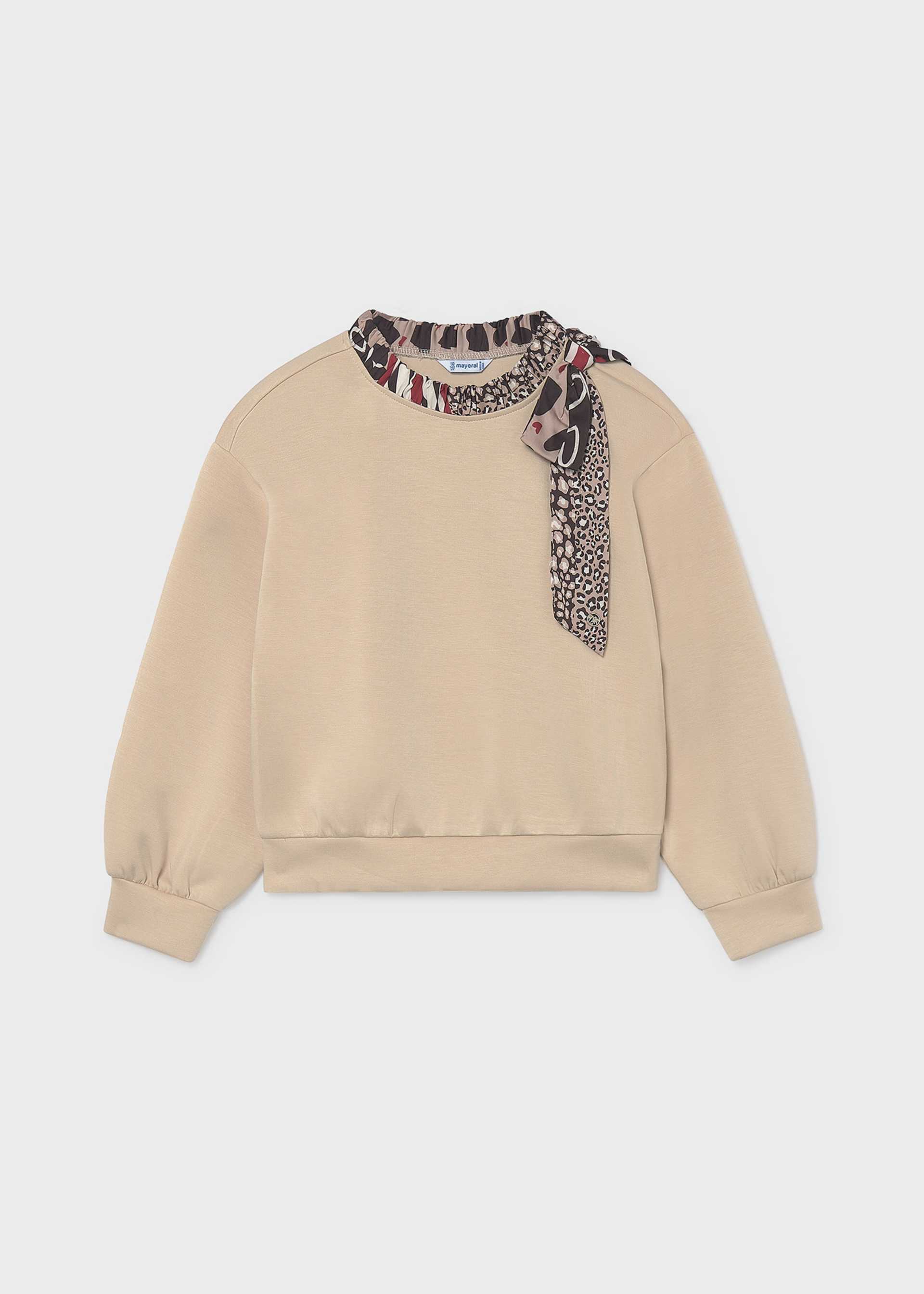 Girl Bow Sweatshirt