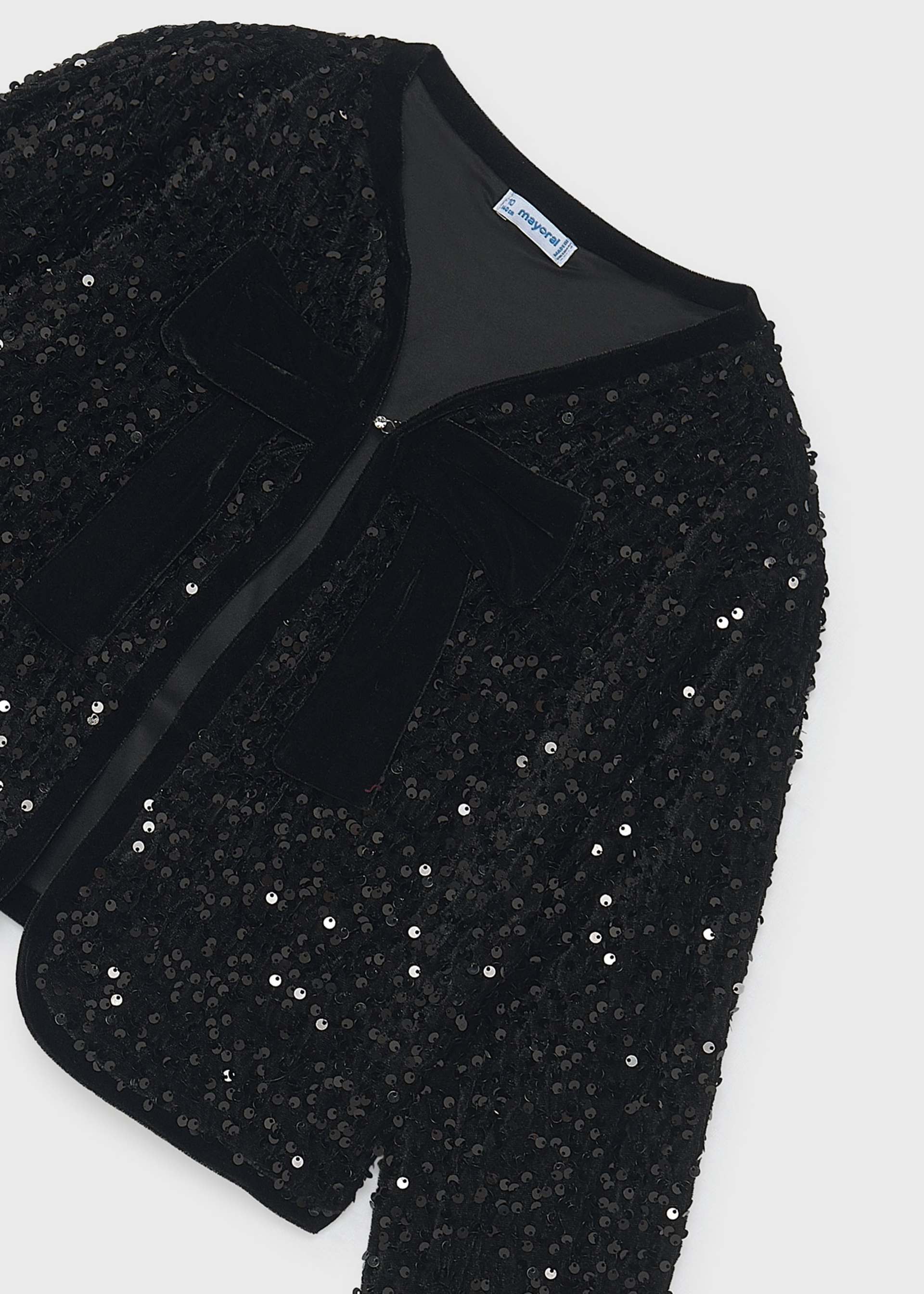 Girl Velvet Sequin Jacket