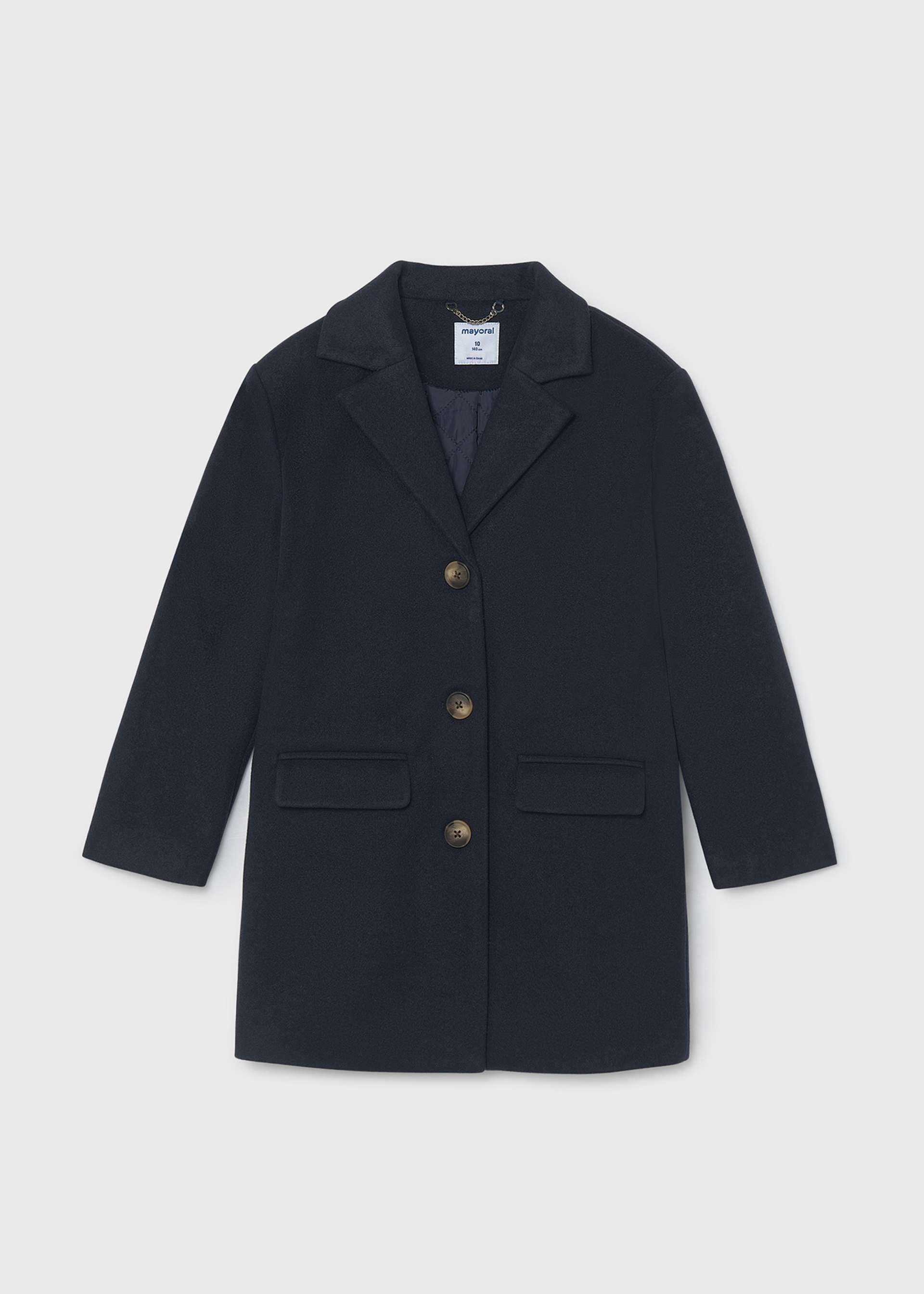 Manteau en étoffe fille