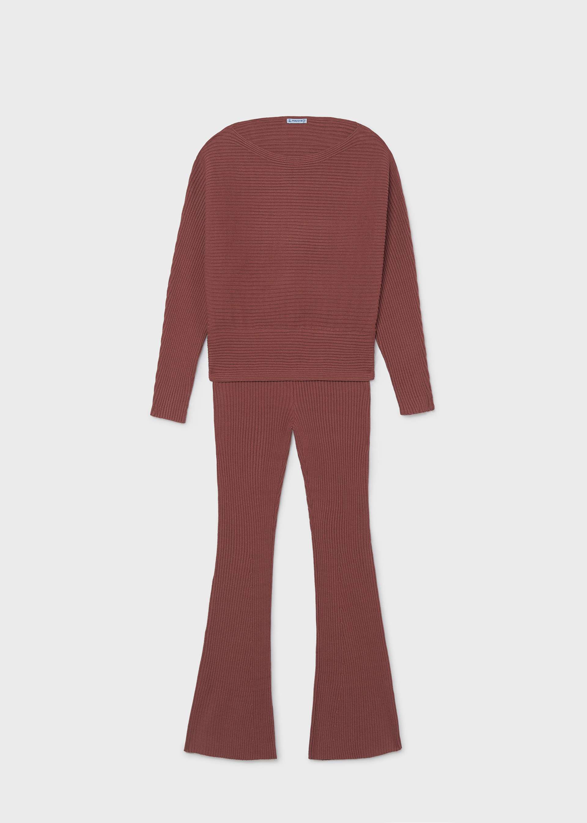 Set cu pantaloni lungi fata