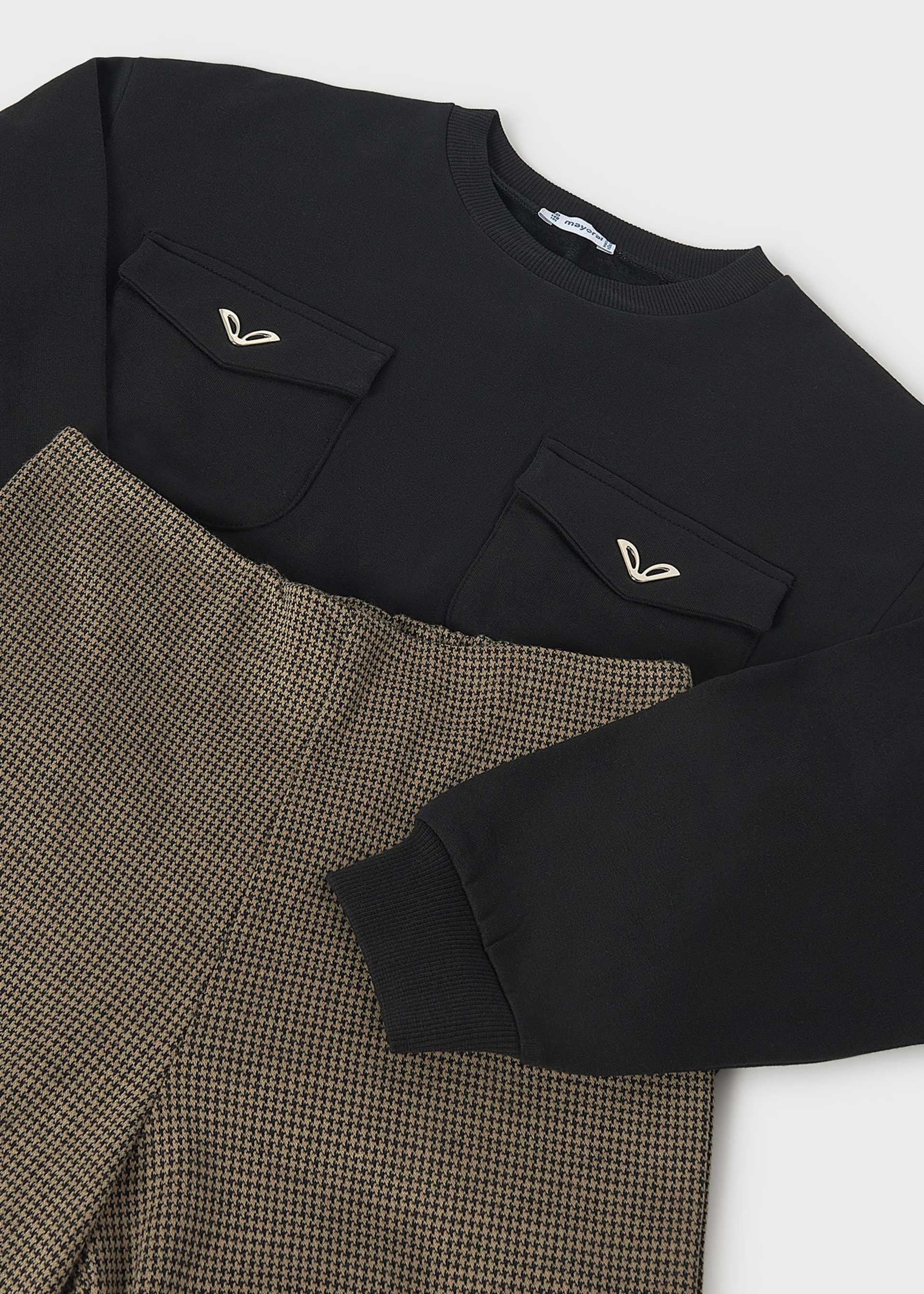 Set Sweatshirt und Hose Teenager Mädchen