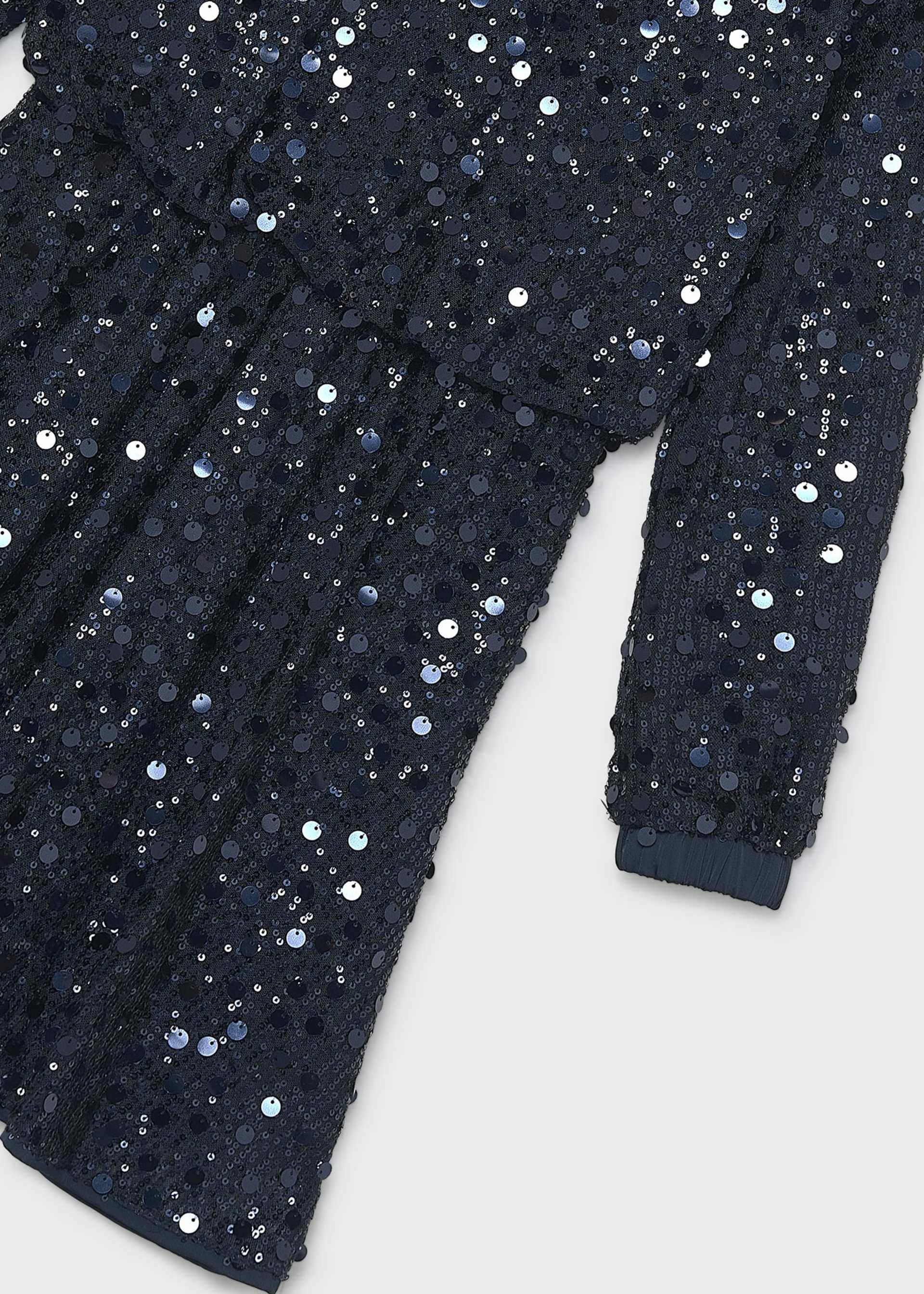 Robe à paillettes fille