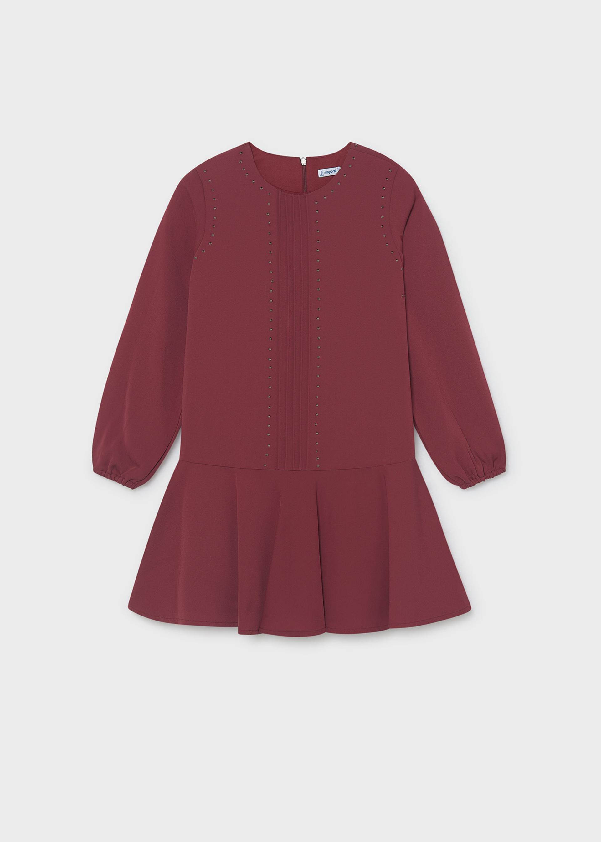 Vestido tachas rapariga