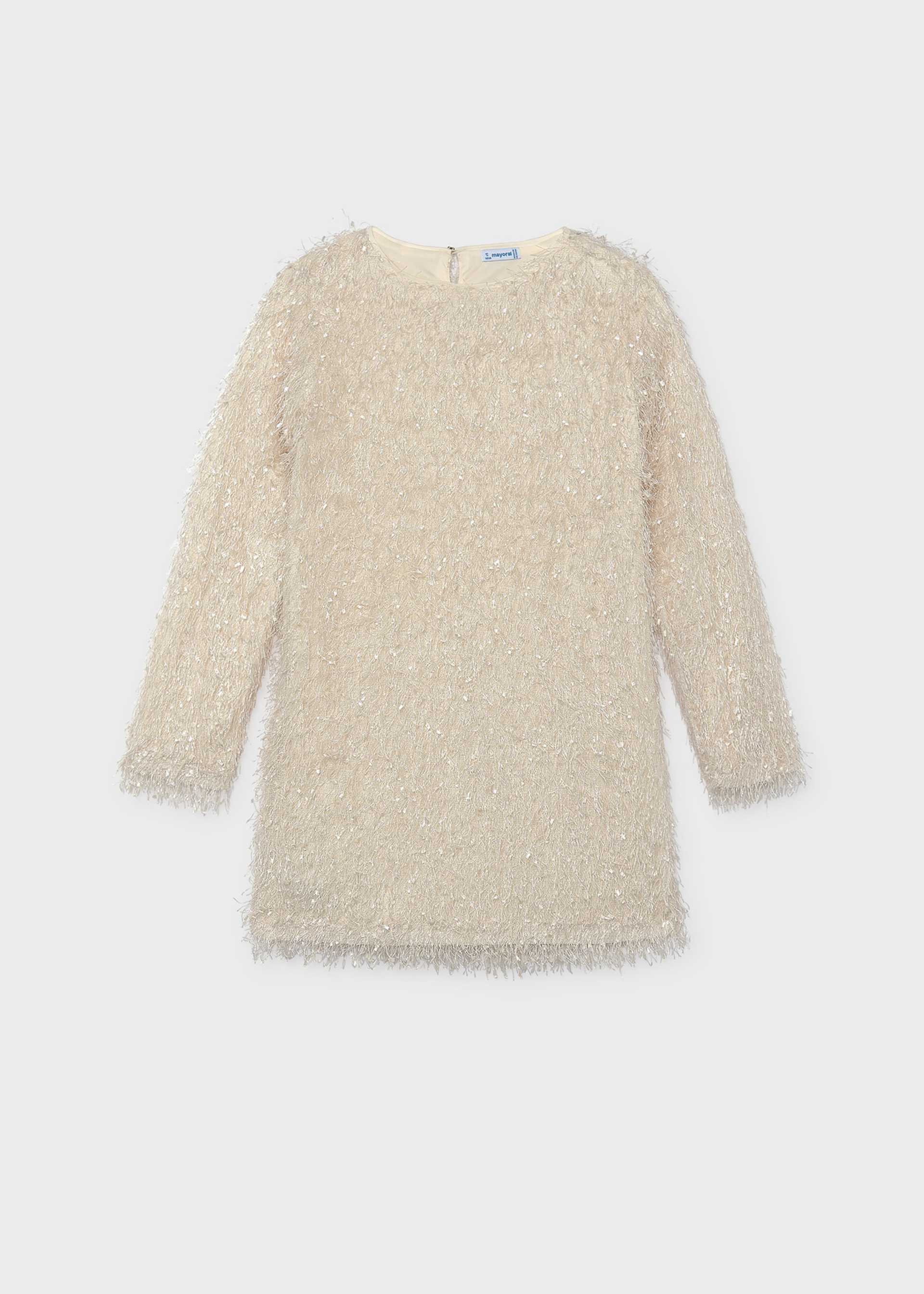 Robe à franges fille