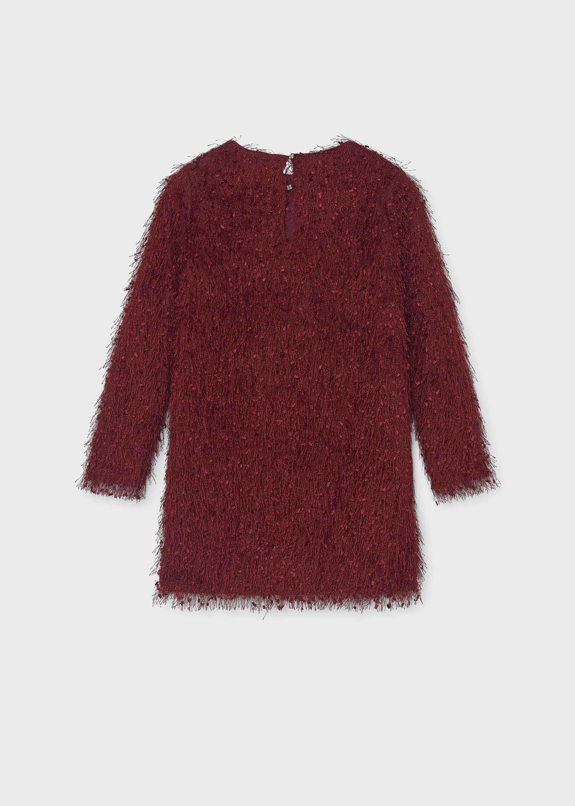Robe à franges fille