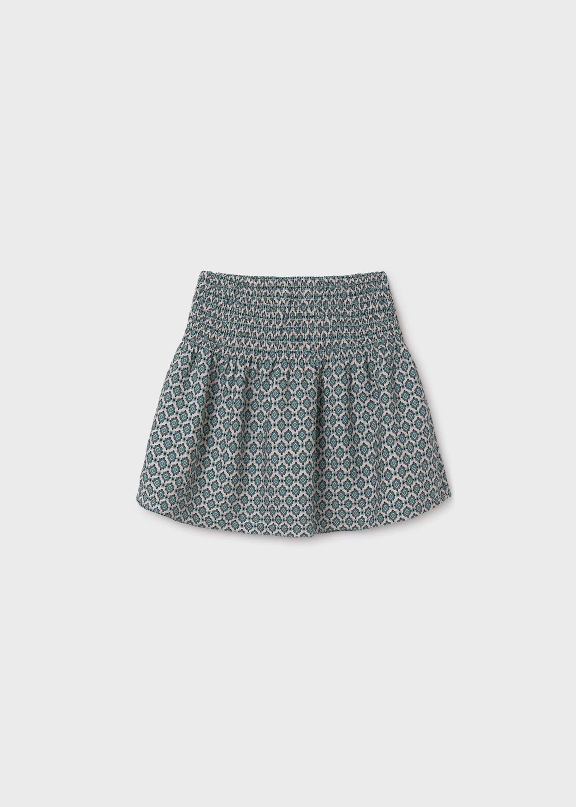 Falda estampada chica