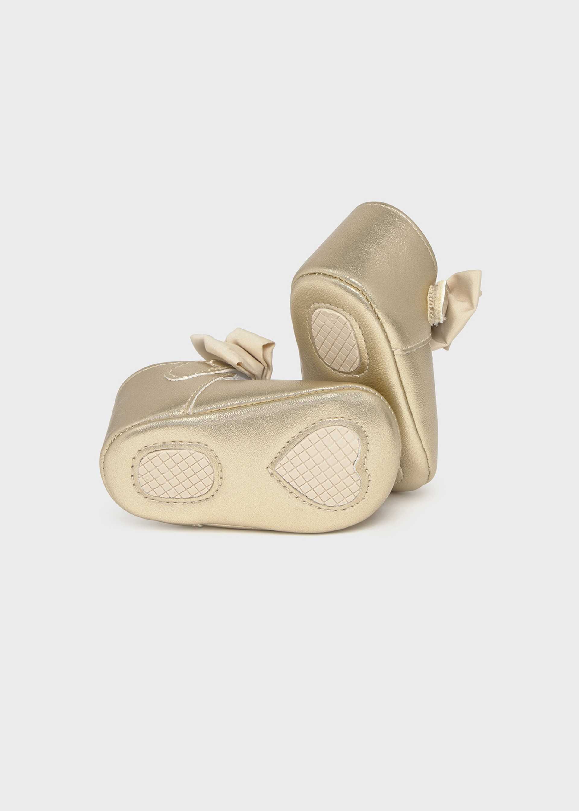 Zapatos moño recién nacida