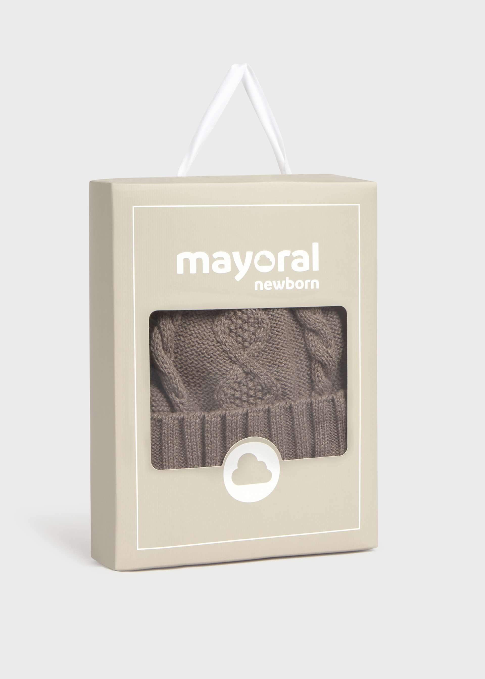 Newborn Knit Hat and Mittens Set