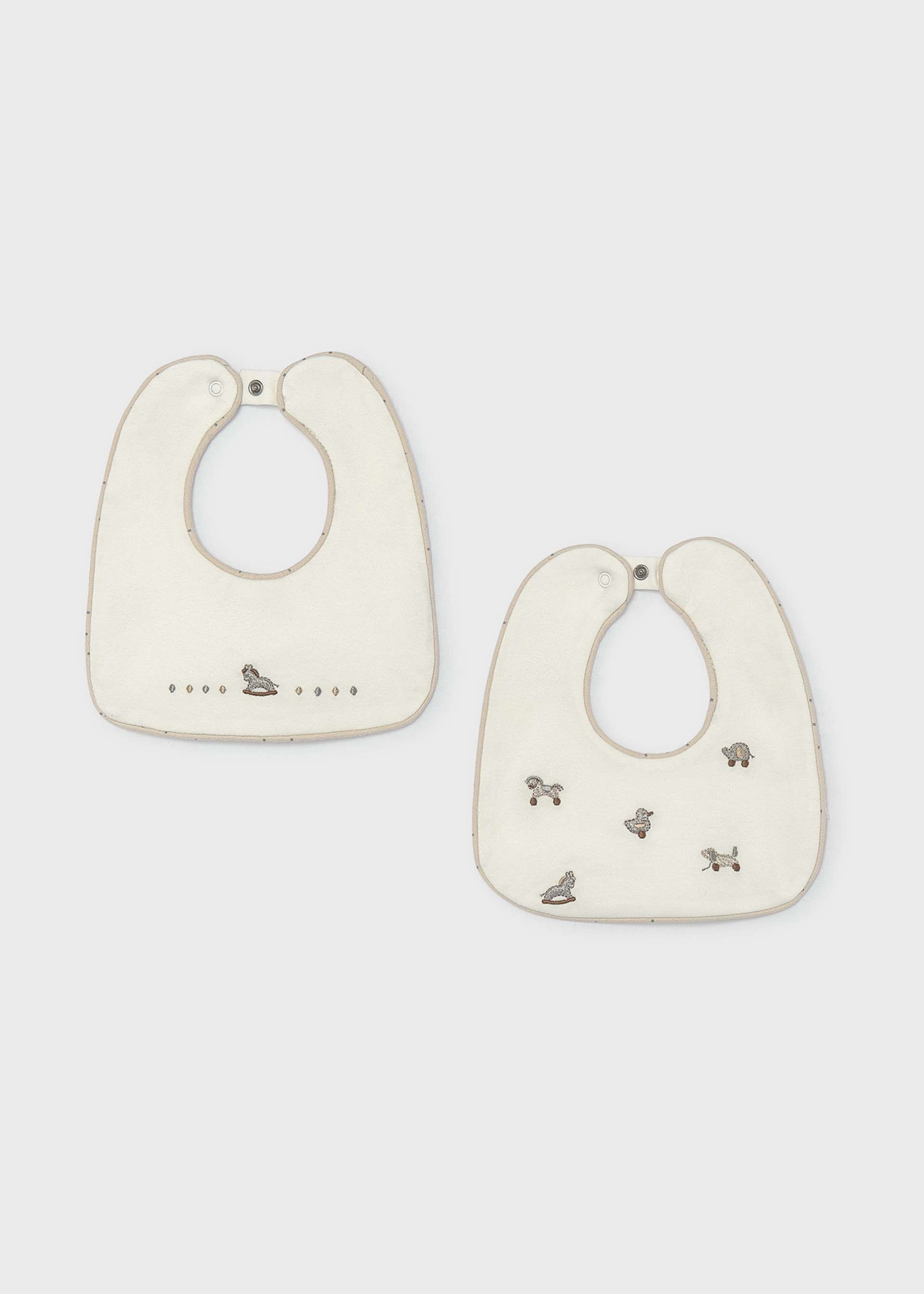 Baby 2-Pack Waterproof Bibs