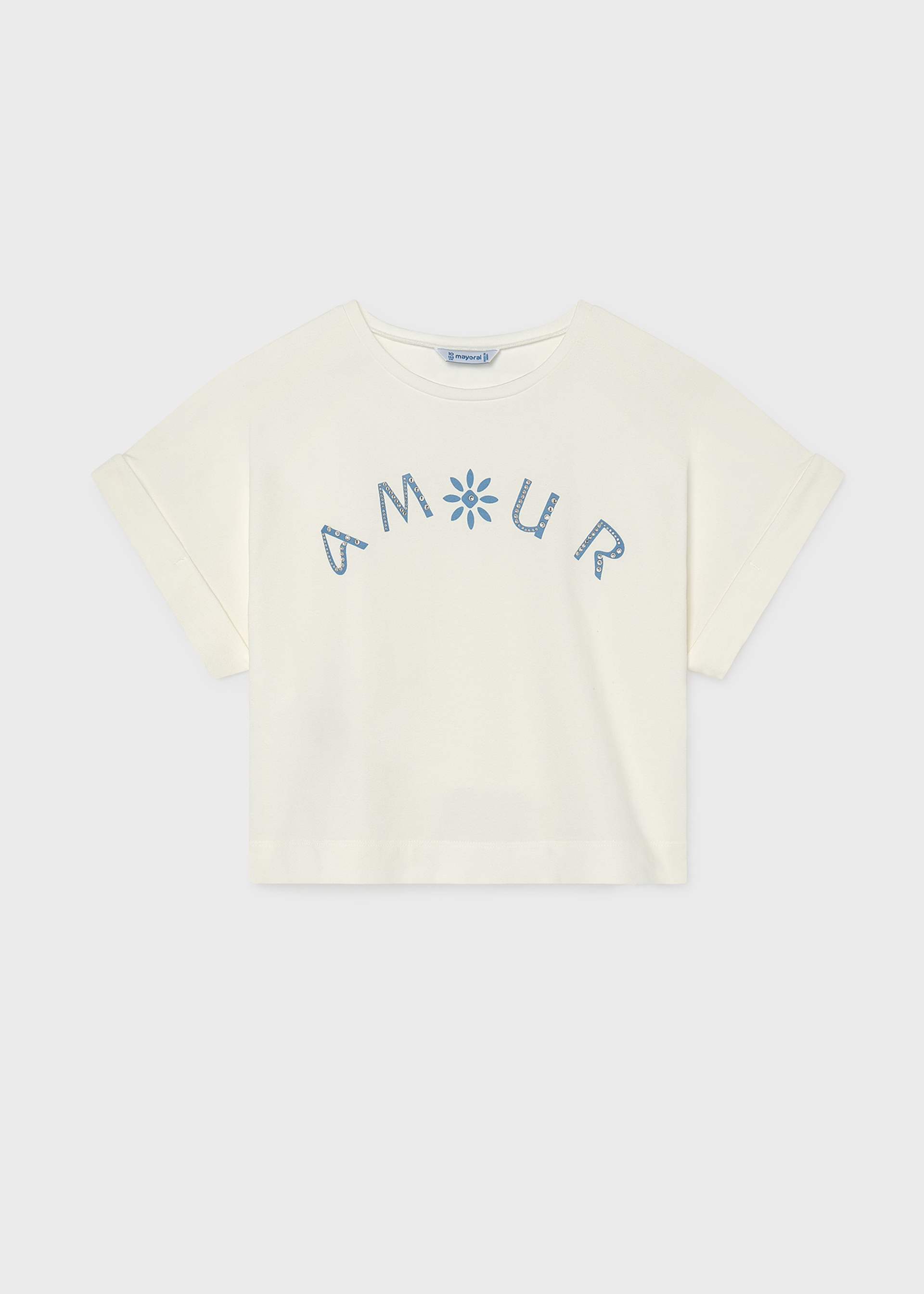 Shirt Druckmotiv Teenager Mädchen