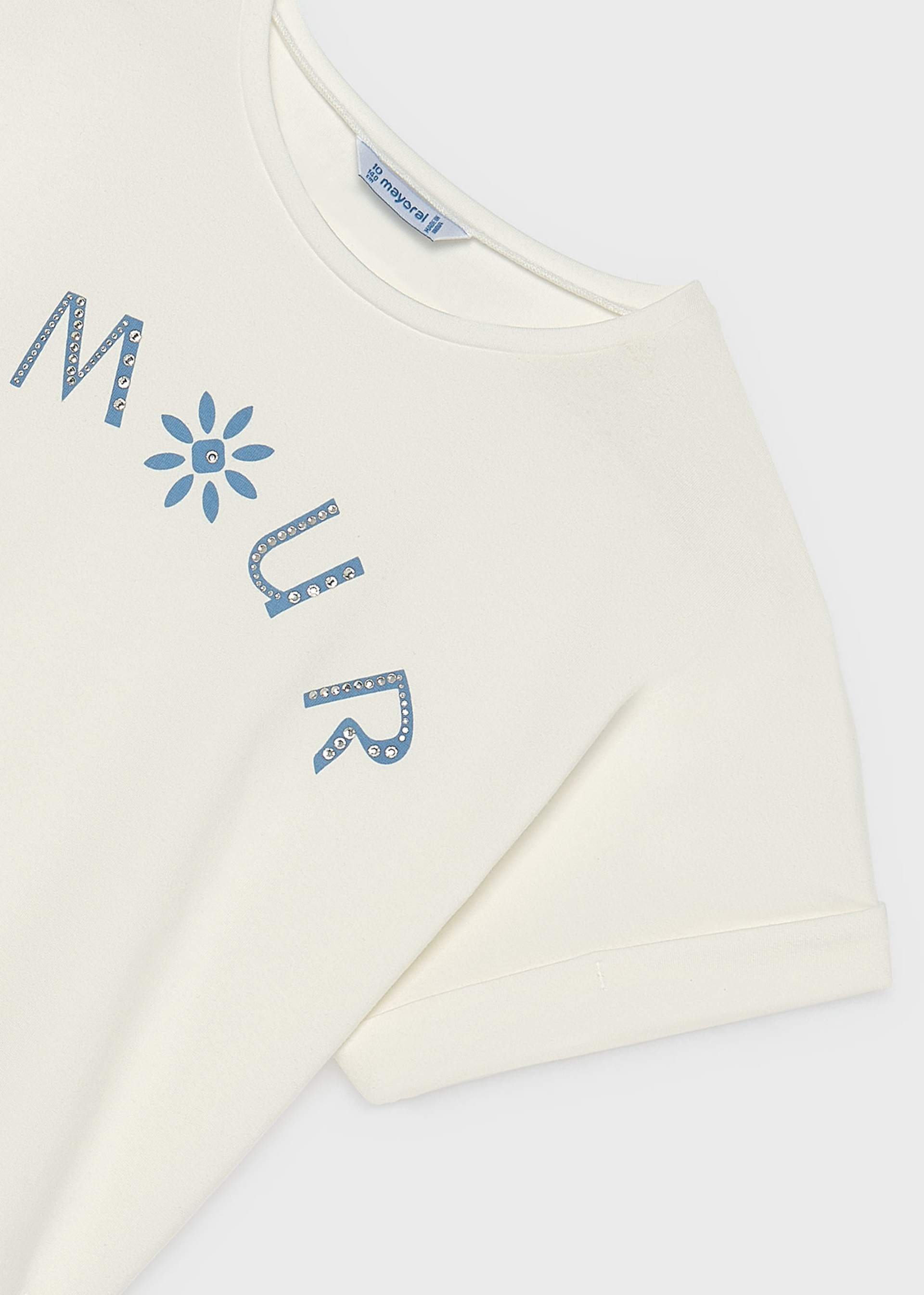 Girls' printed T-shirt