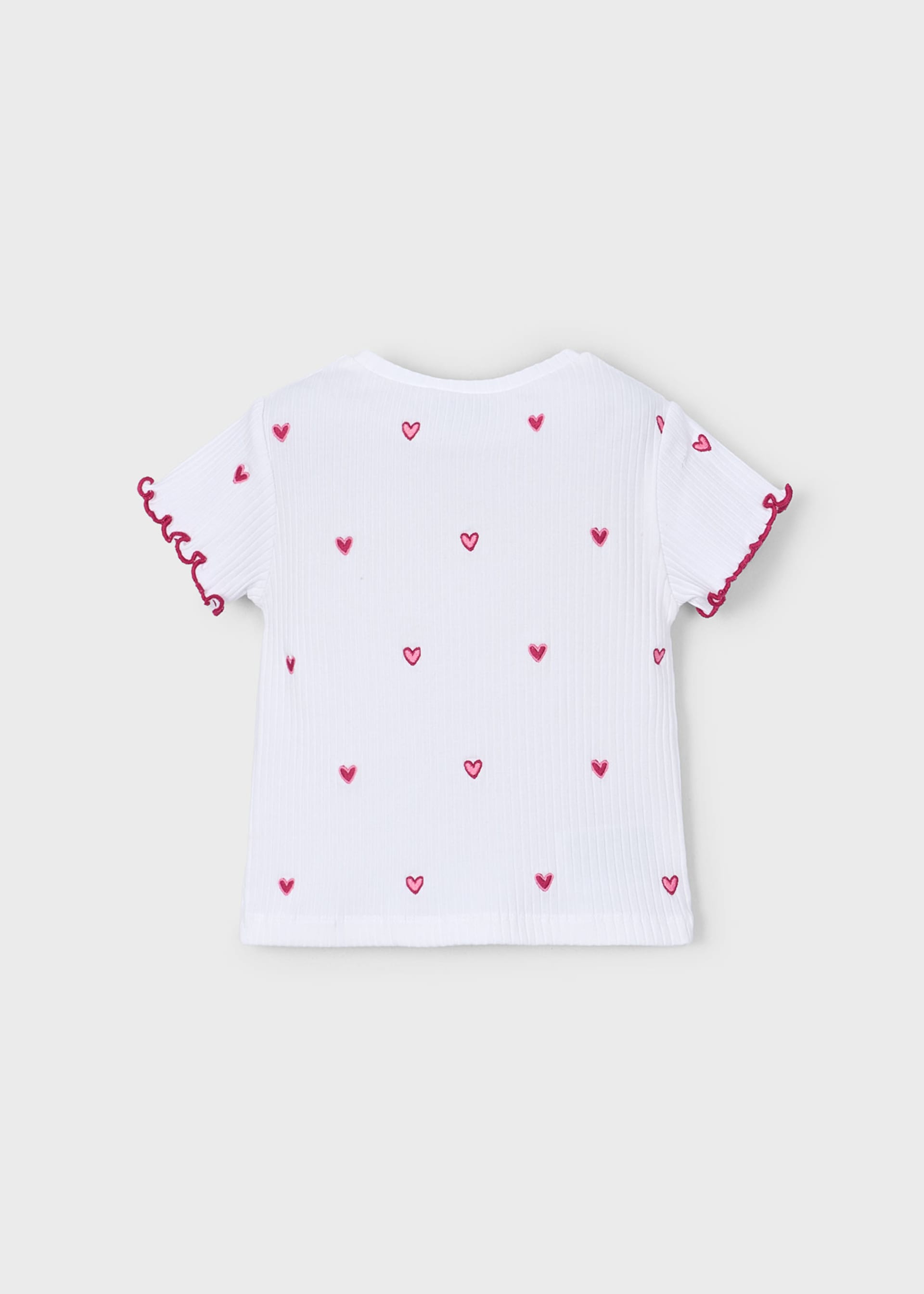 T-shirt cœurs fille