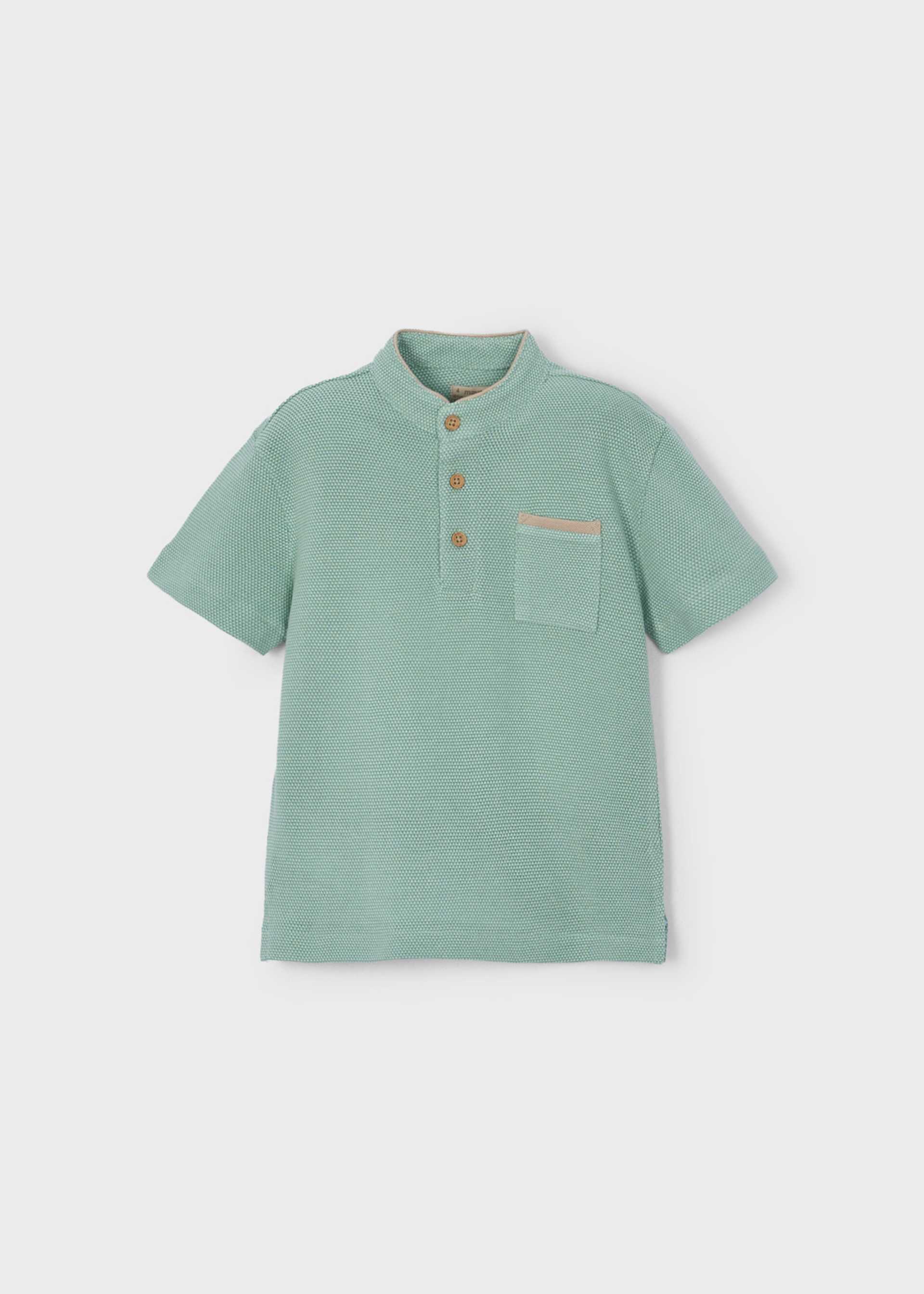 Poloshirt mit Maokragen Jungen