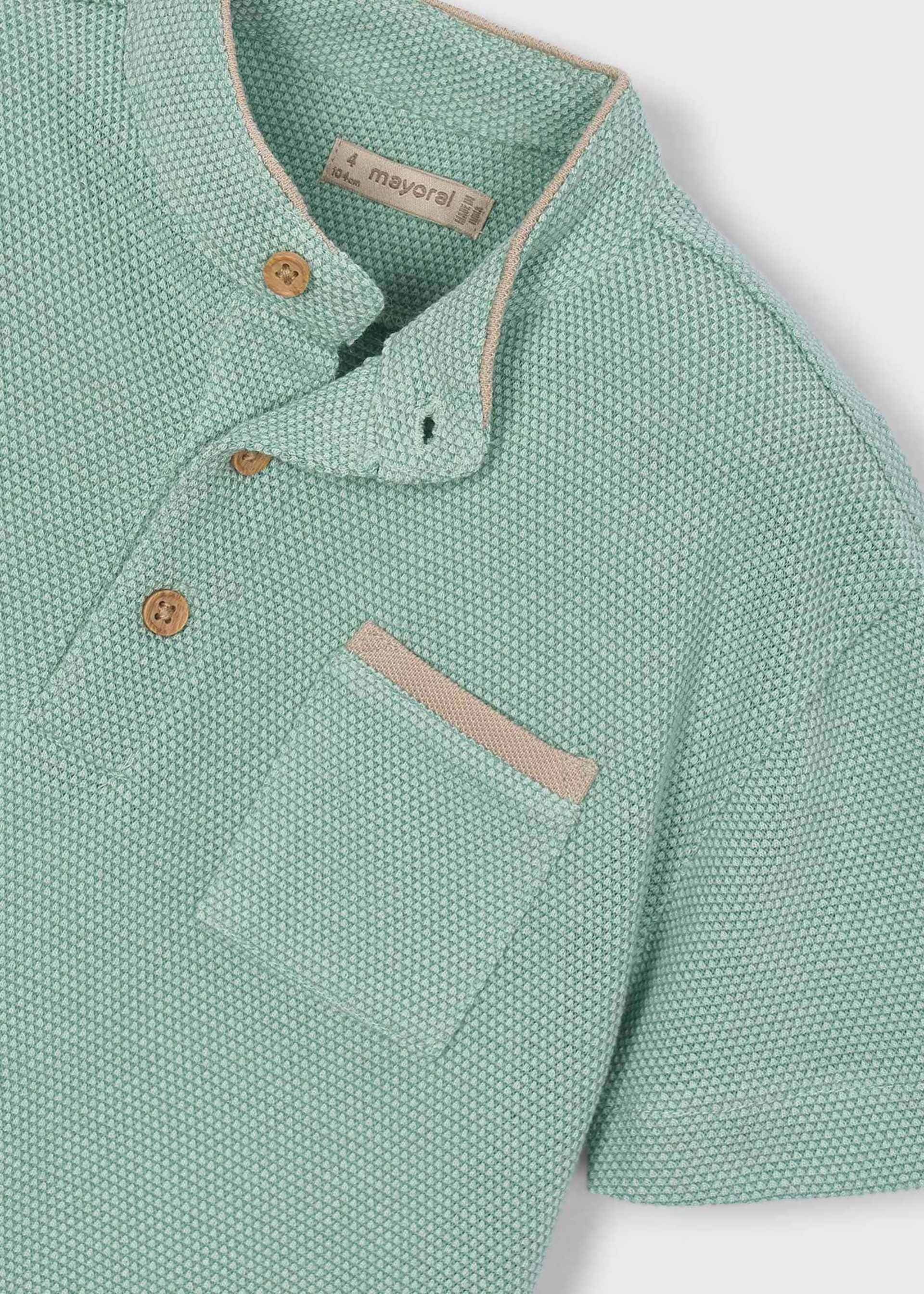Polo gola mao menino