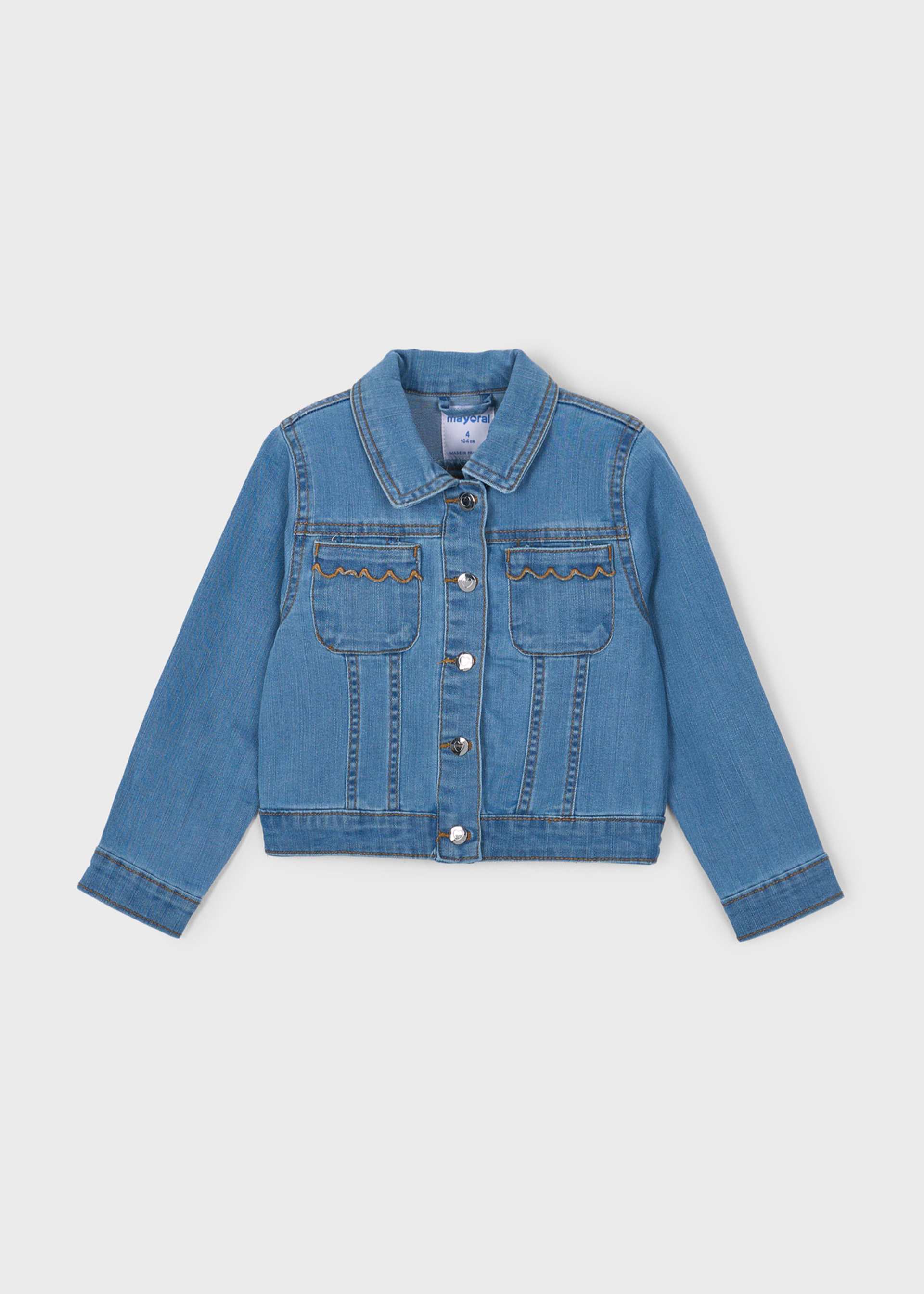 Veste en jean fille