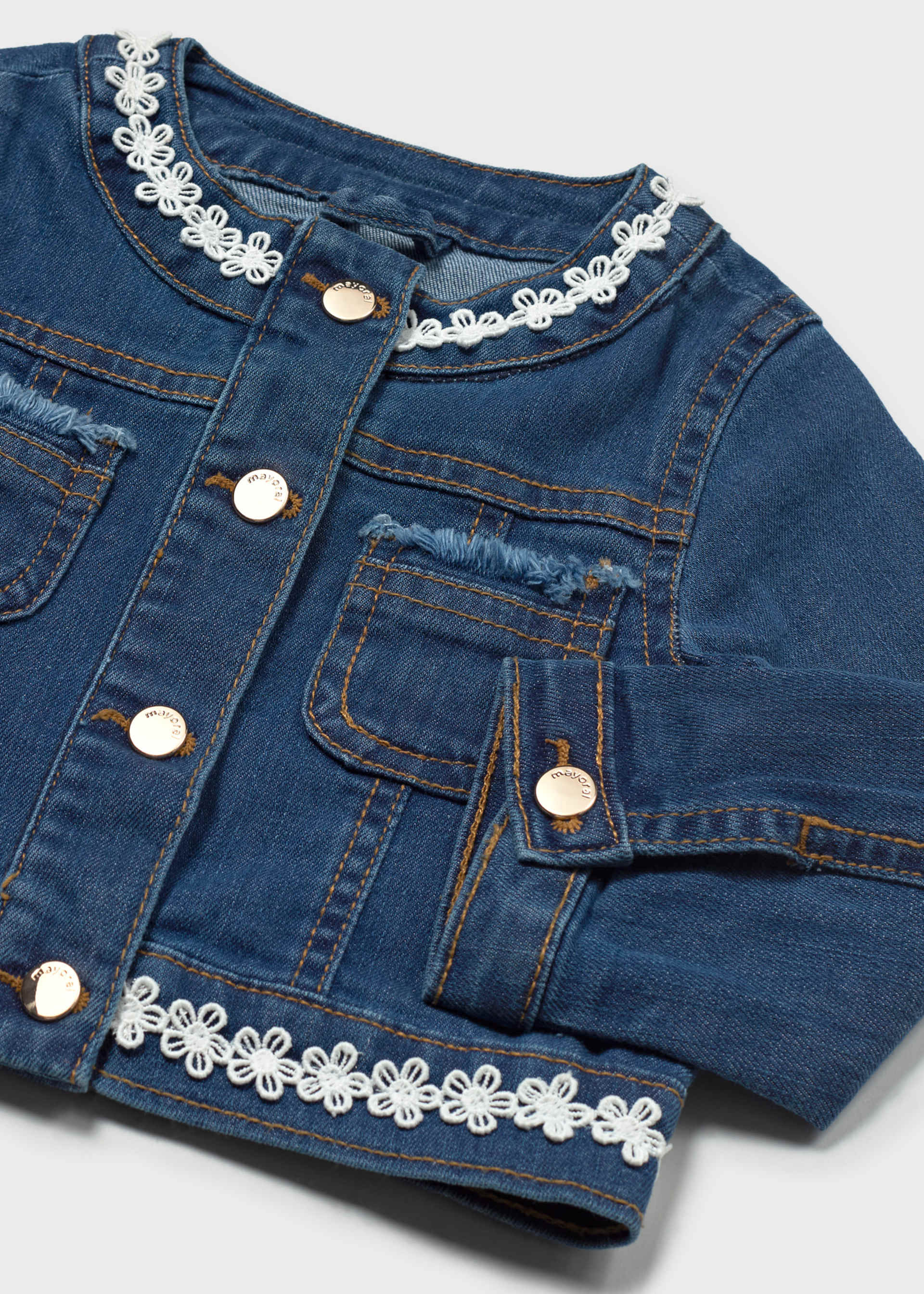Giubbotto jeans neonata