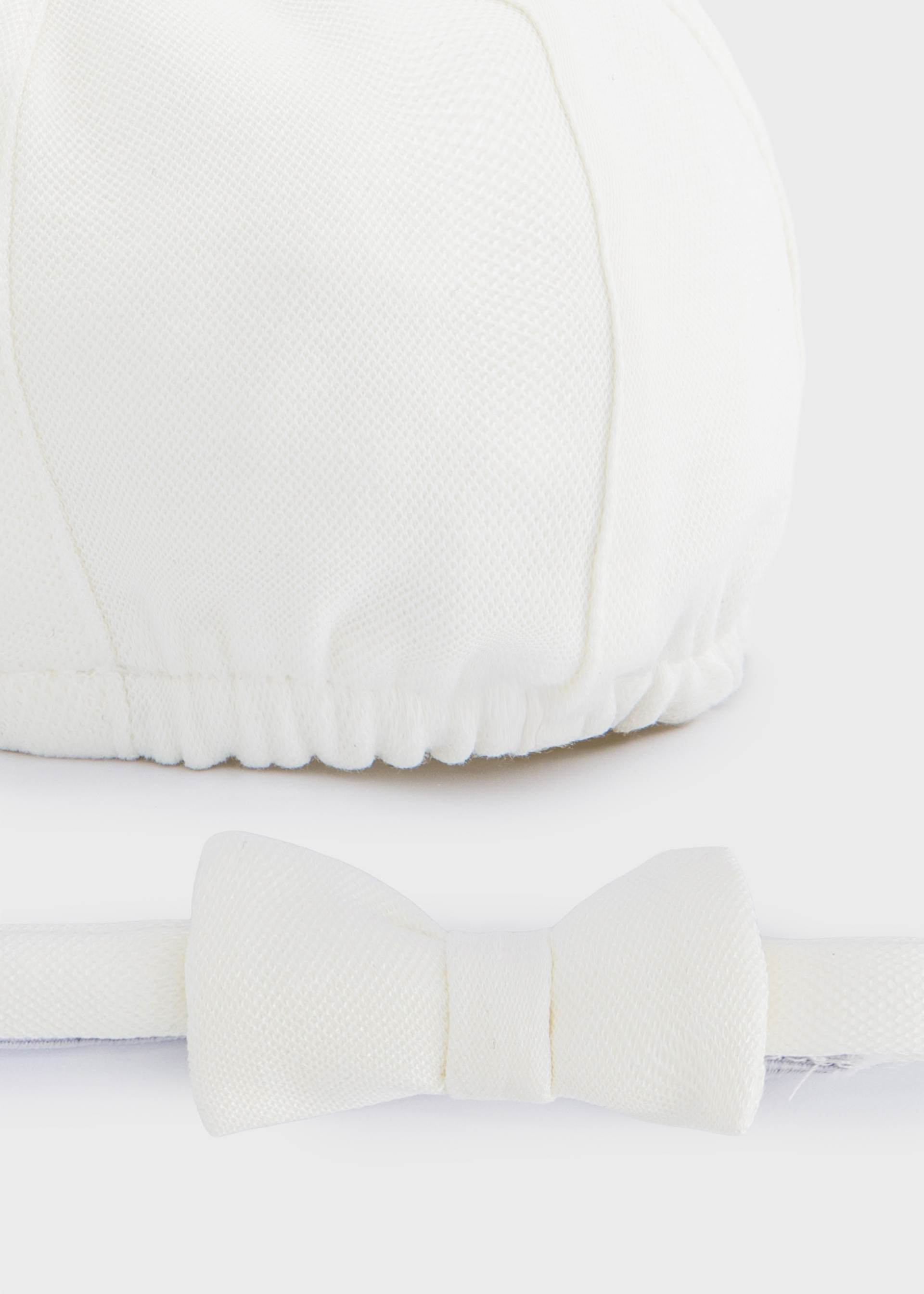 Set coppola e papillon neonato