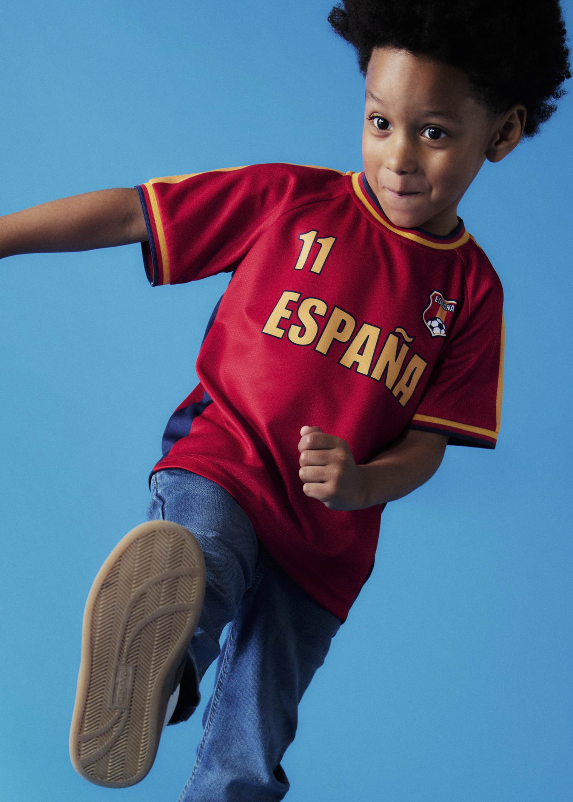 Camisola Espanha futebol menino