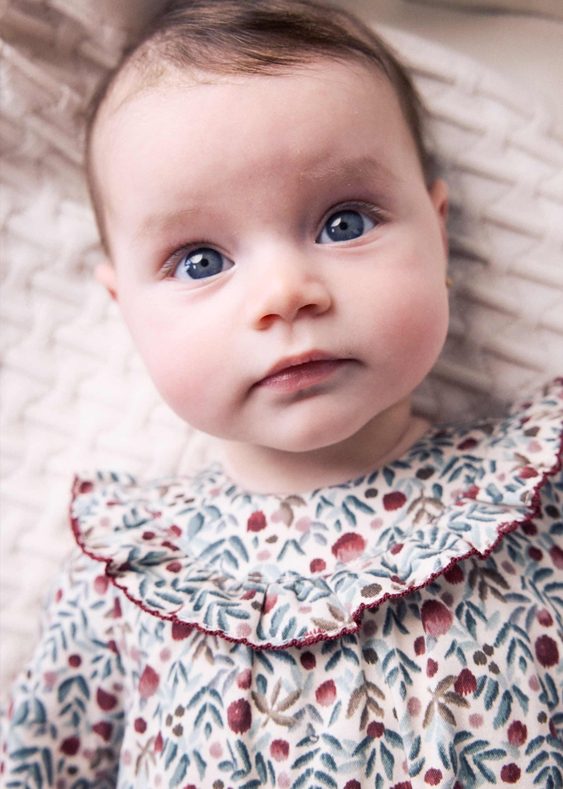 Newborn Girl Print Babygrow with Leotard